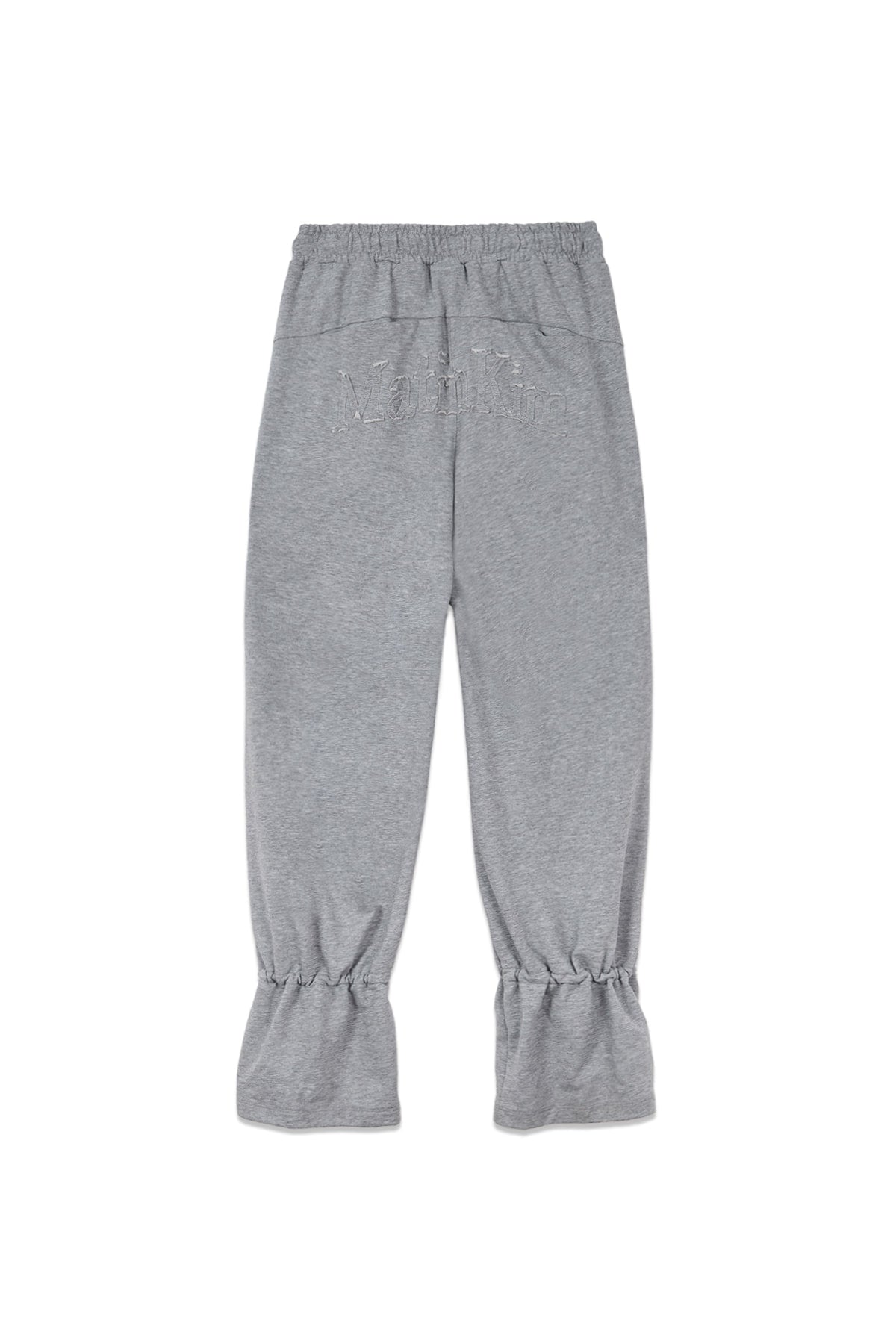 matinkim STRING DETAIL SWEATPANTS IN GREY