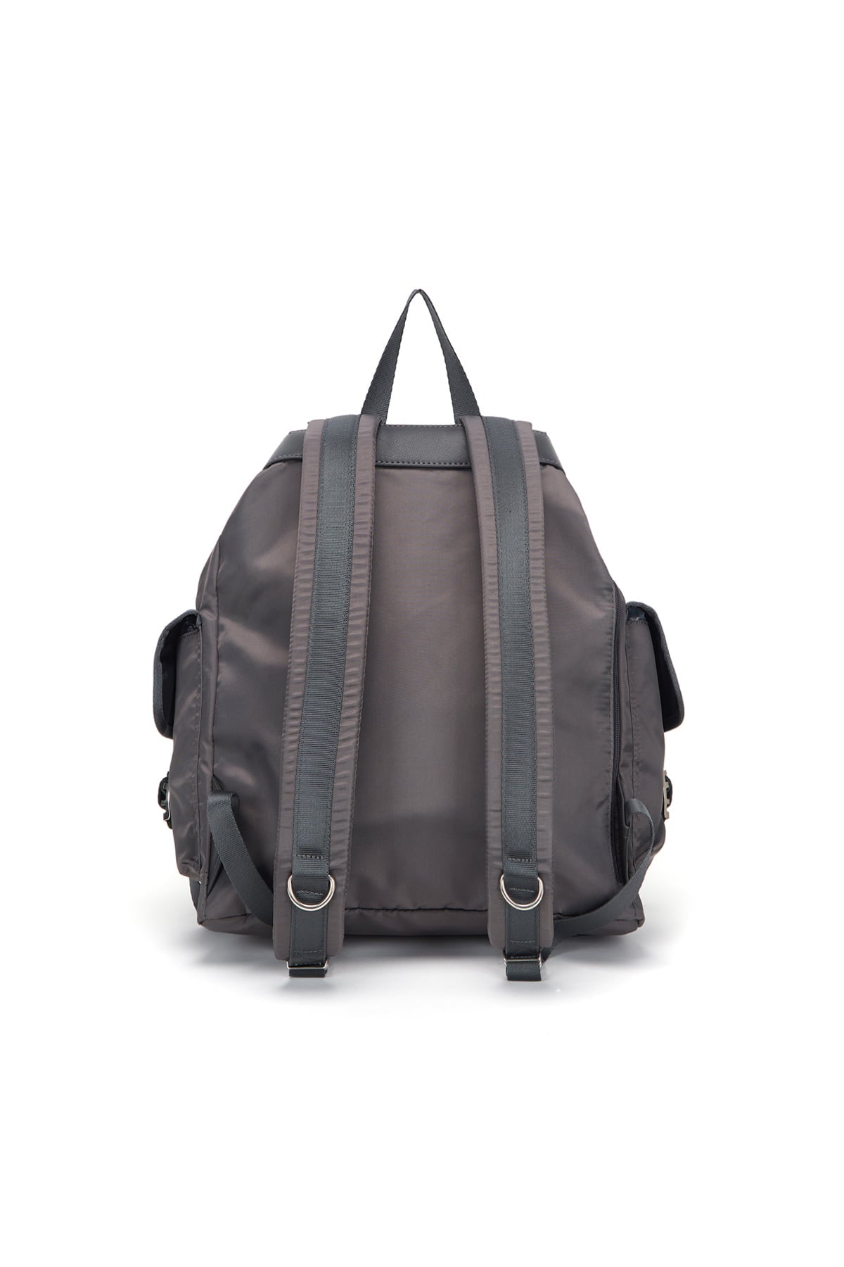 matinkim MATIN POCKET UTILITY LARGE BACK PACK IN CHARCOAL