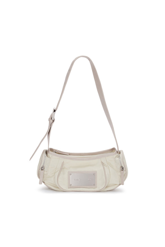matinkim MADELEINE ROUND BAG IN LIGHT BEIGE