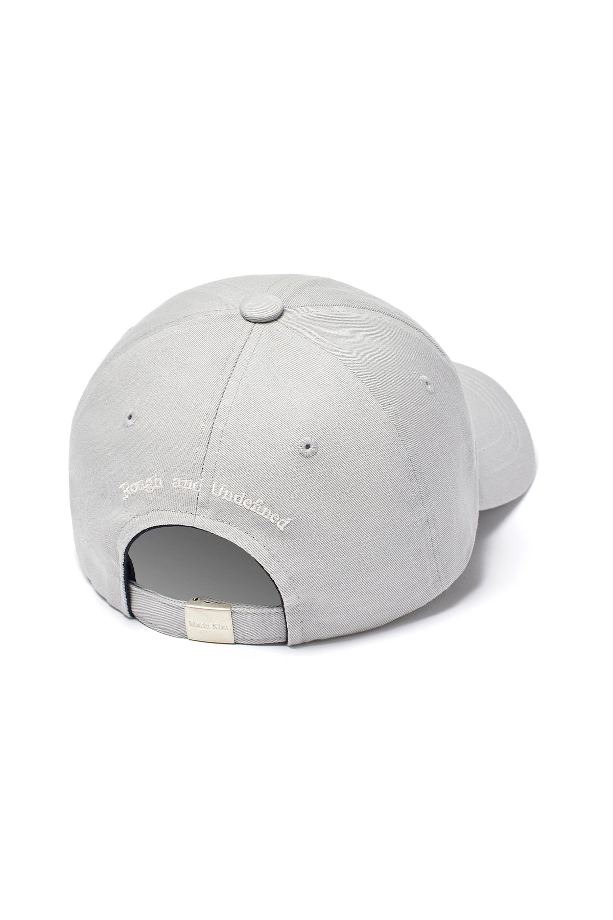 matinkim MATIN VOLUME LOGO BALL CAP IN GREY