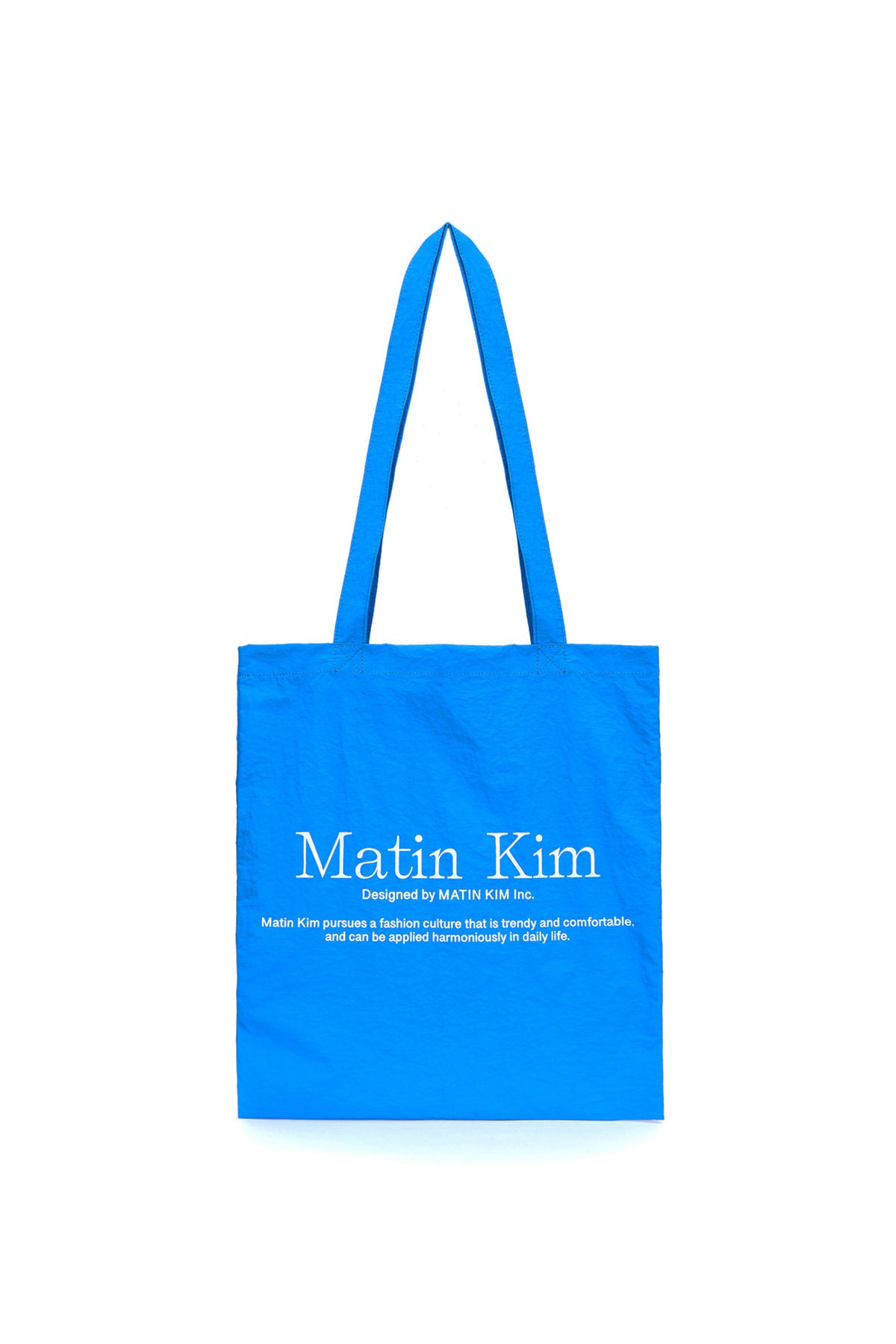 matinkim MATIN PALETTE ECOBAG IN BLUE