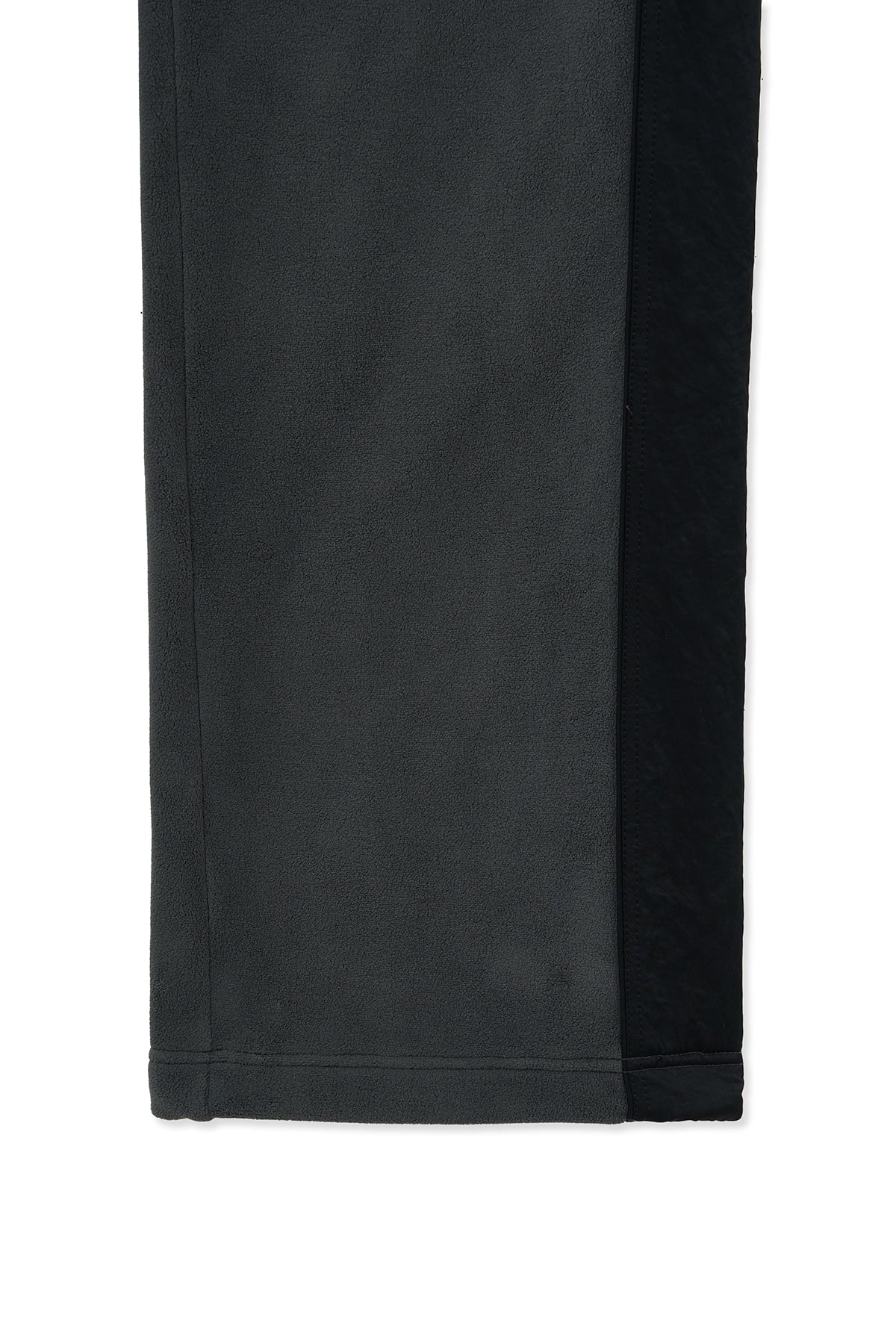 matinkim SHERPA FLEECE DRAWSTRING PANTS IN CHARCOAL