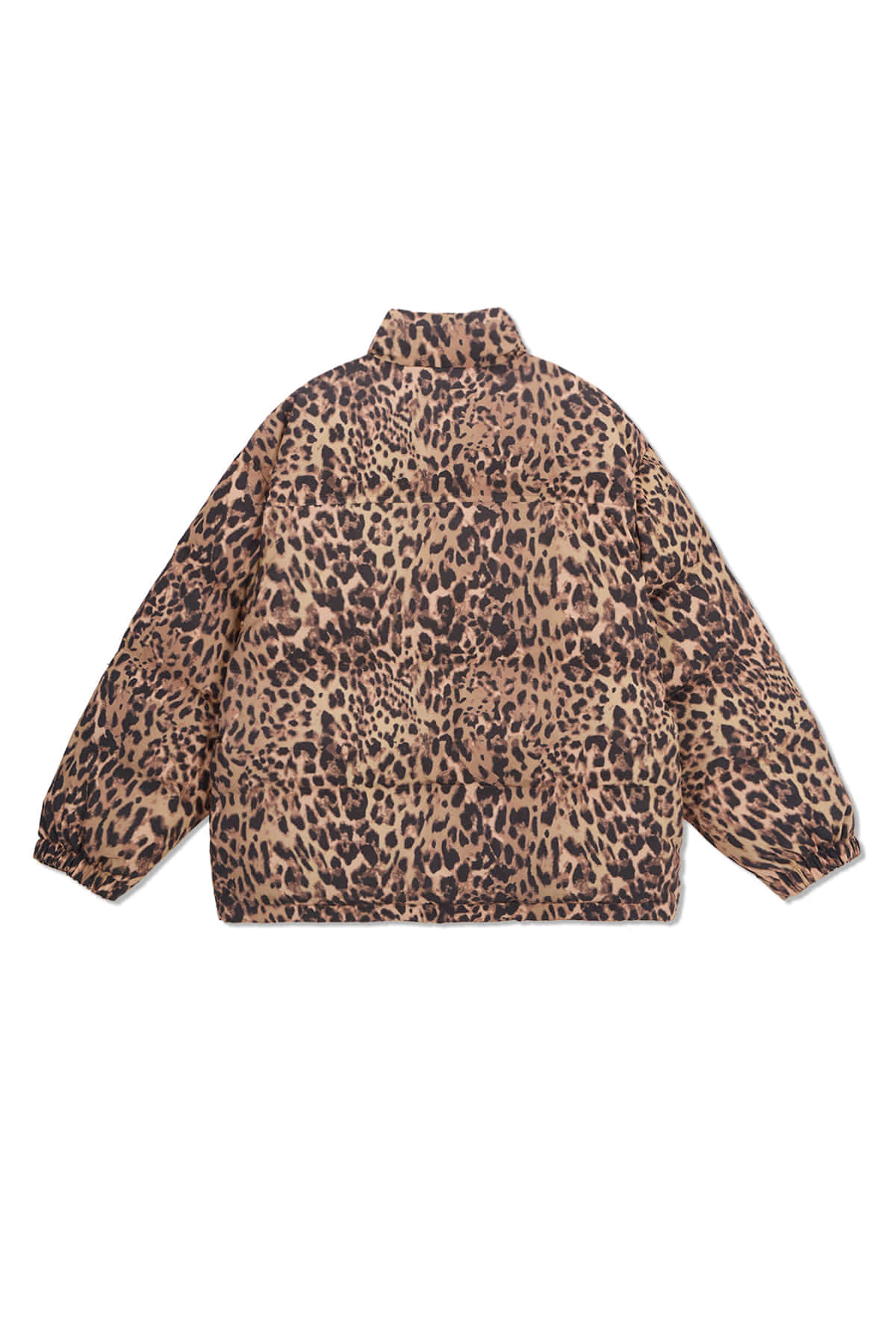 matinkim LEOPARD DOWN JUMPER IN MIX