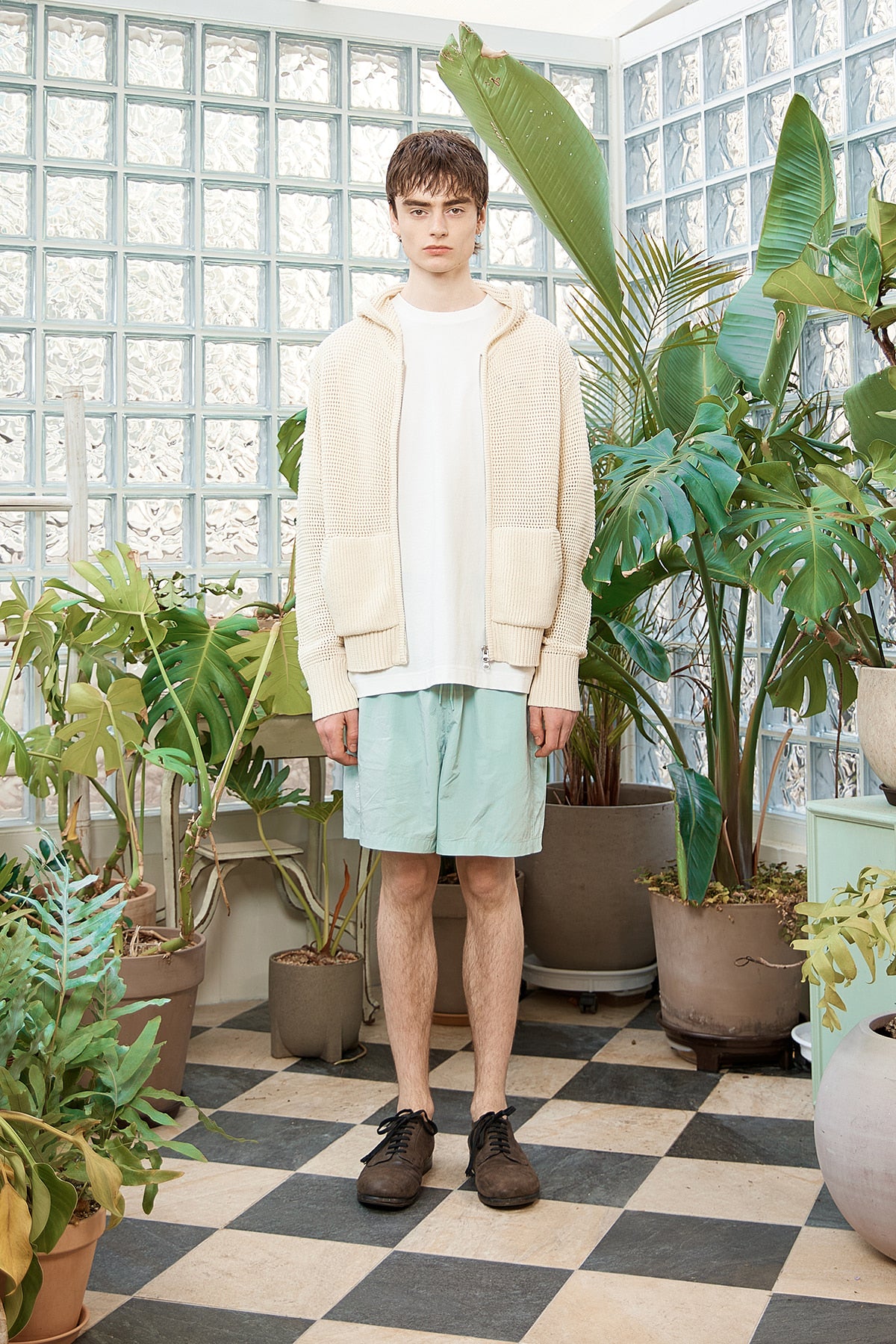 matinkim MESH NYLON SHORTS FOR MEN IN MINT
