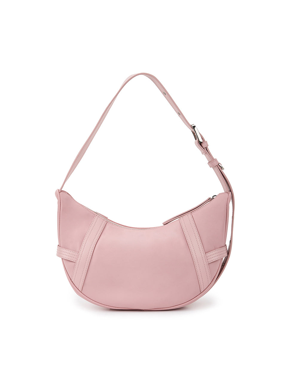 matinkim FABRIC ARC HOBO BAG IN LIGHT PINK