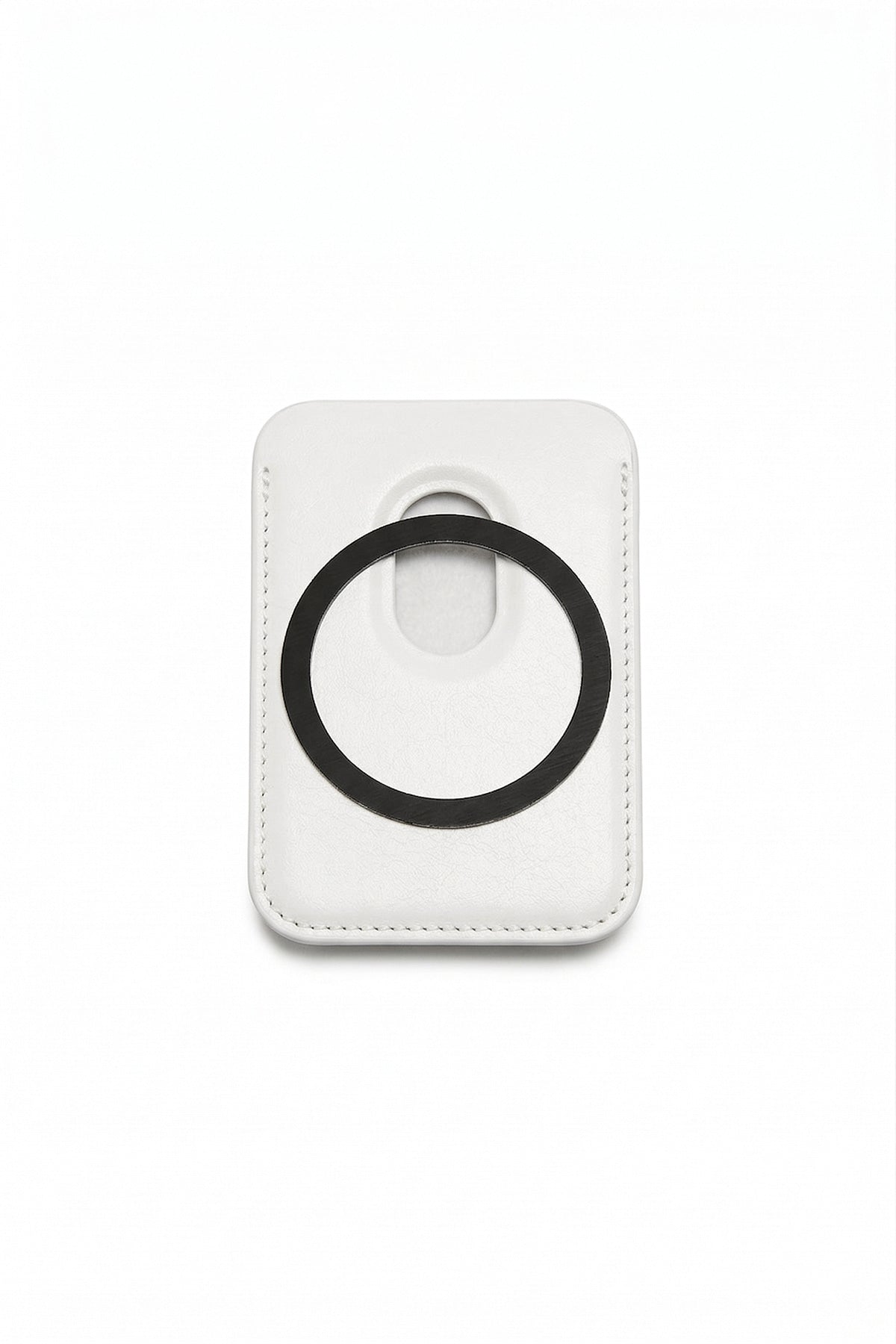 matinkim MATIN MAGNETIC CARD WALLET IN IVORY