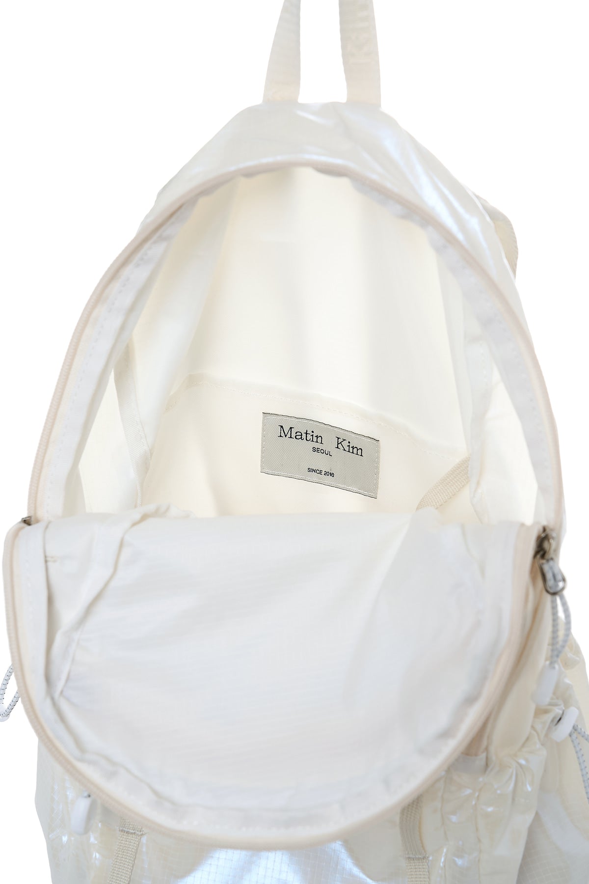 matinkim MATIN AIRY BACKPACK IN WHITE