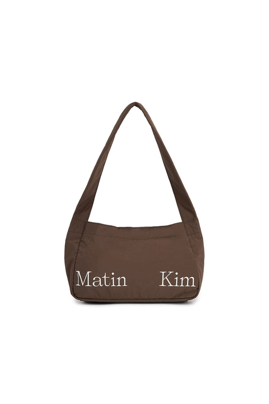 matinkim MATIN CRISP MINI ECOBAG IN BROWN