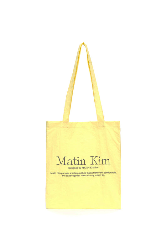 matinkim MATIN PALETTE ECOBAG IN YELLOW