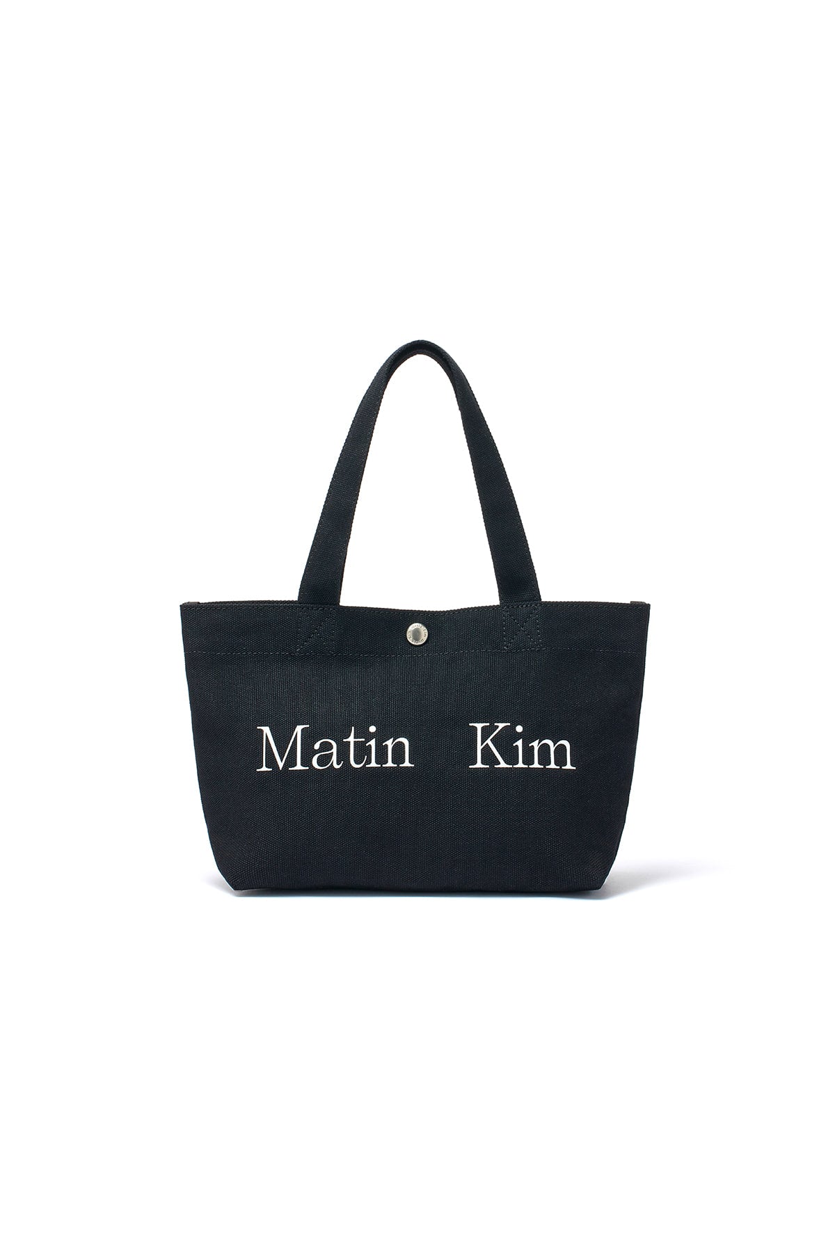 matinkim MATIN CANVAS MINI TOTE BAG IN BLACK