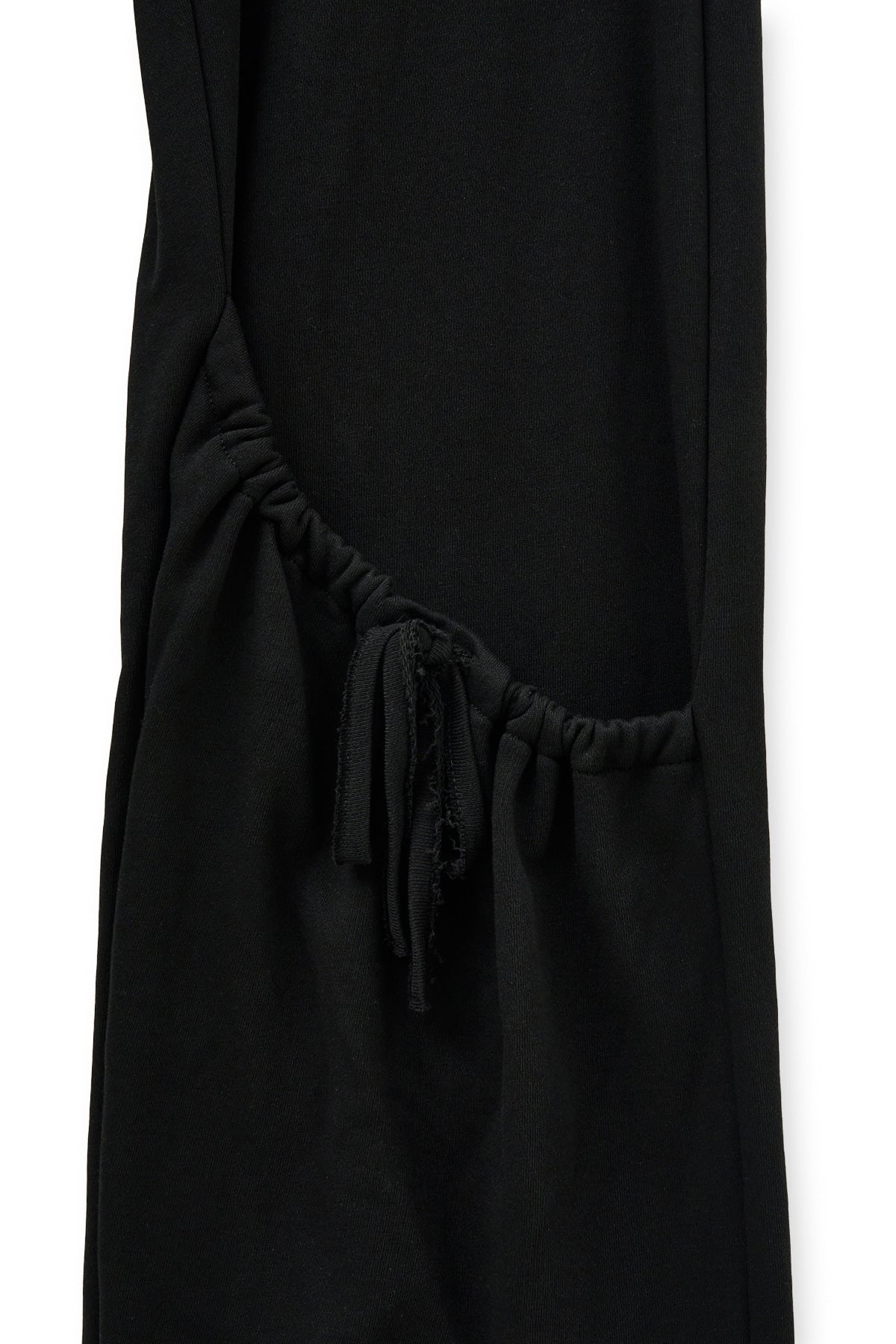 matinkim DRAWSTRING POINT SWEATPANTS IN BLACK