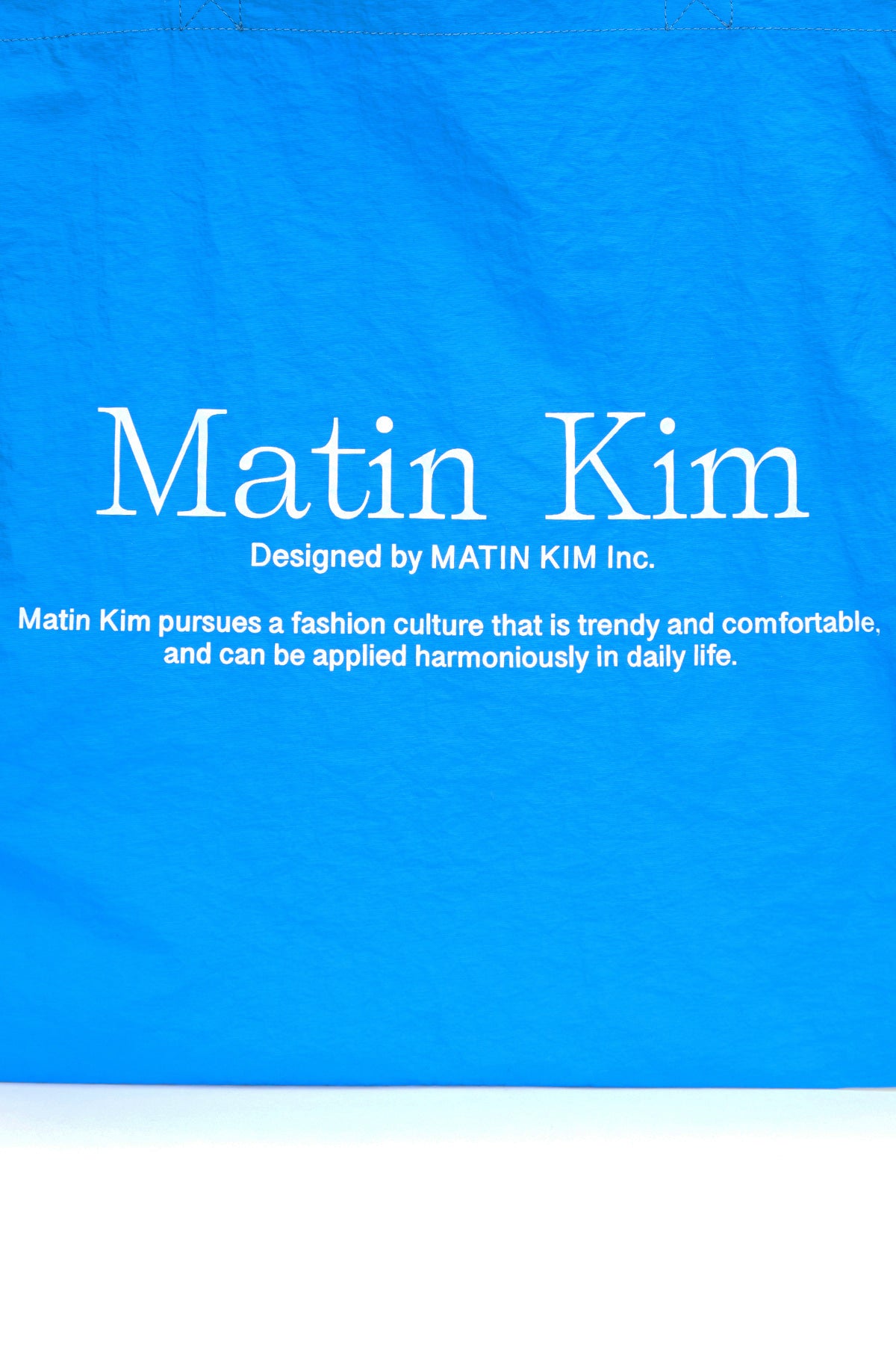 matinkim MATIN PALETTE ECOBAG IN BLUE