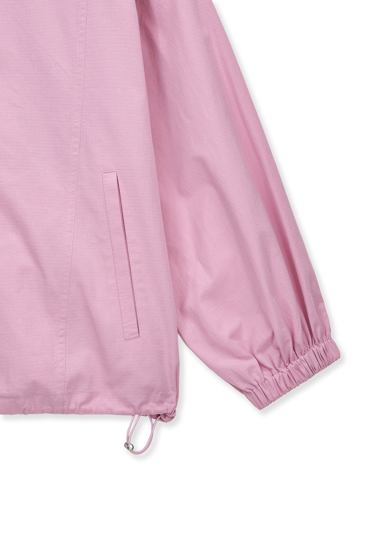 matinkim BACK LOGO HIGH NECK JUMPER IN PINK