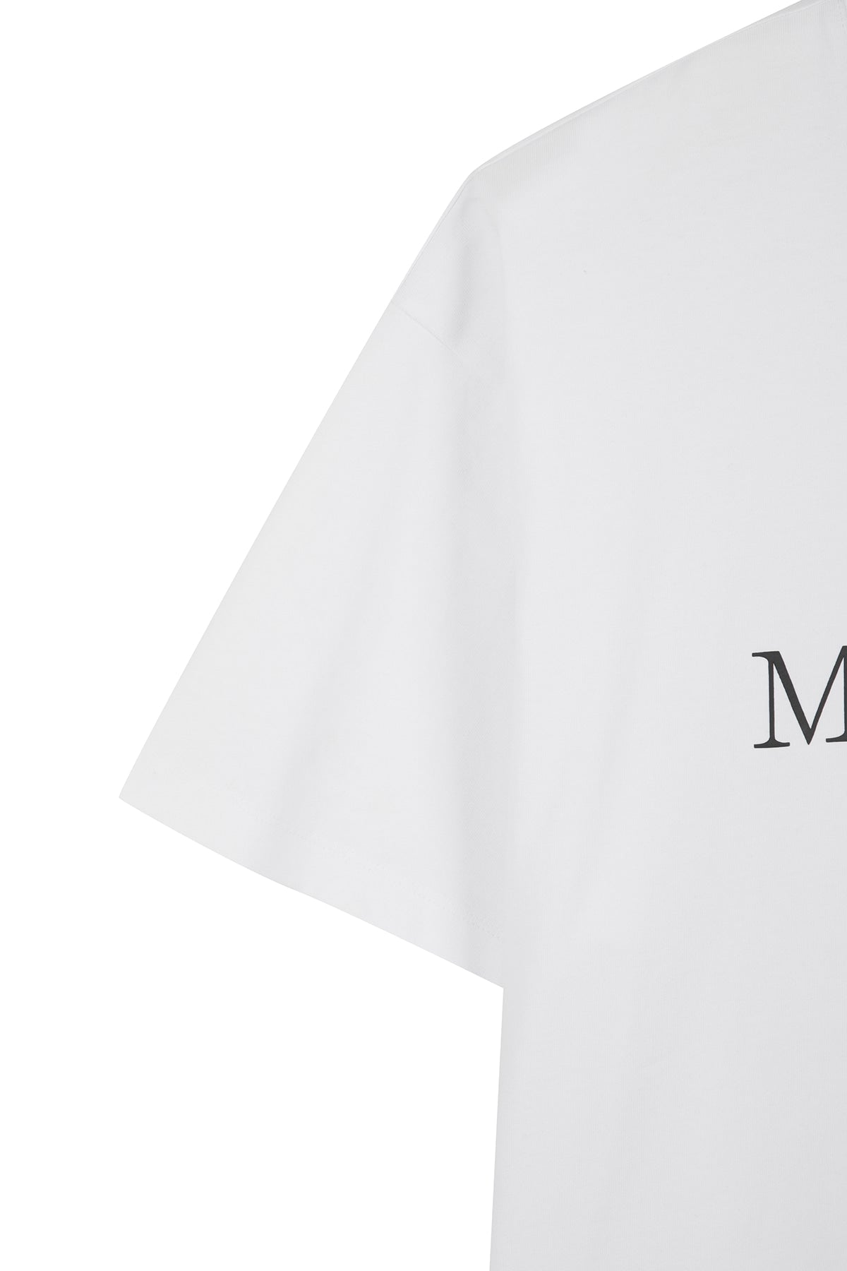 matinkim MATIN KIM LOGO TOP IN WHITE