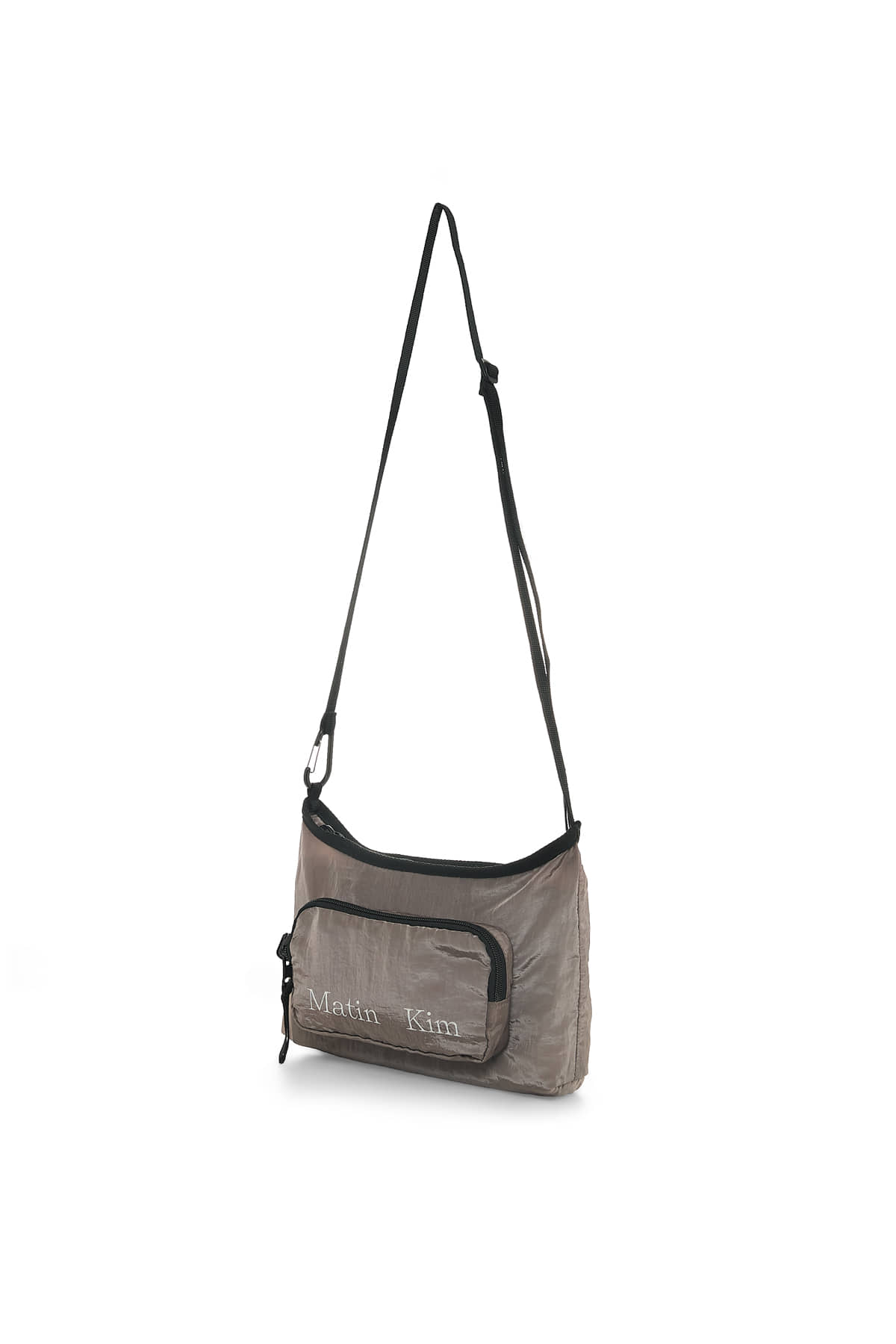matinkim PACKABLE CROSS POCKET BAG IN GREY