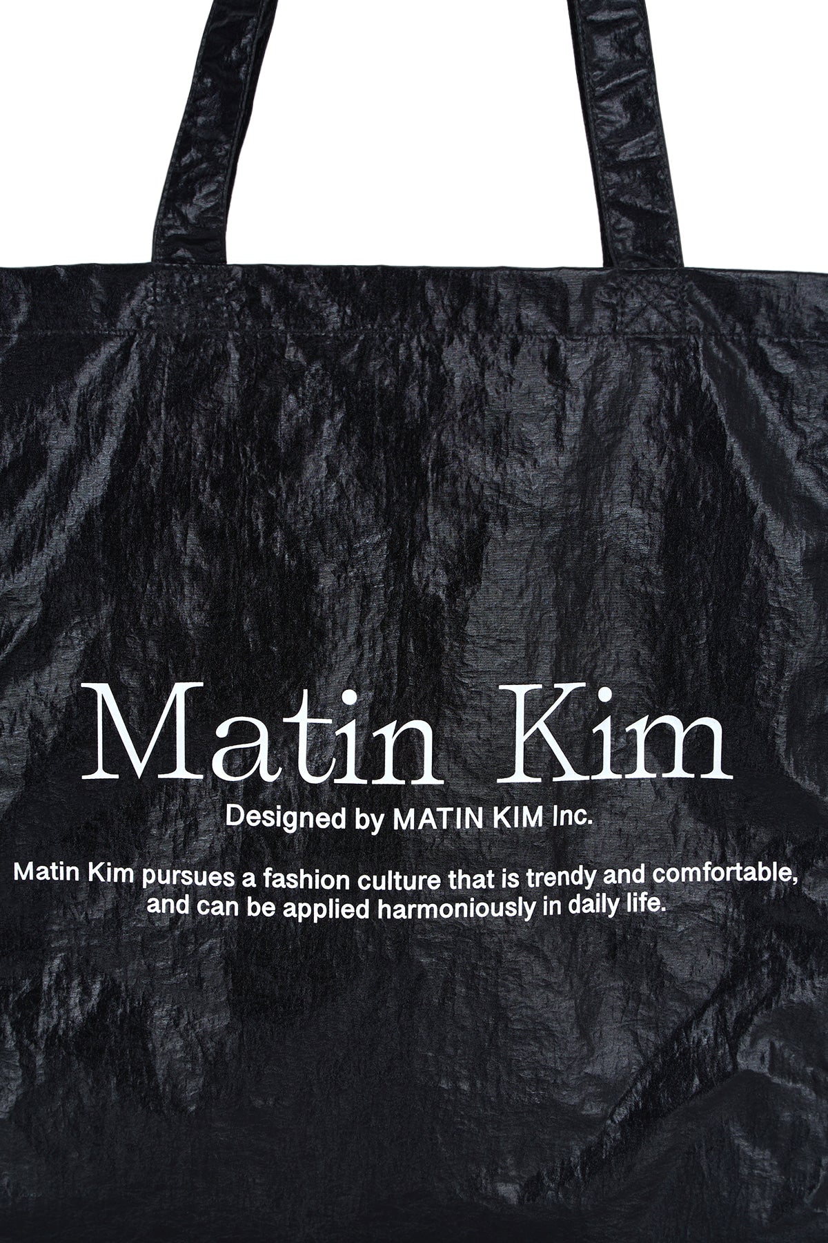 matinkim MATIN PALETTE ECOBAG IN STRONG BLACK