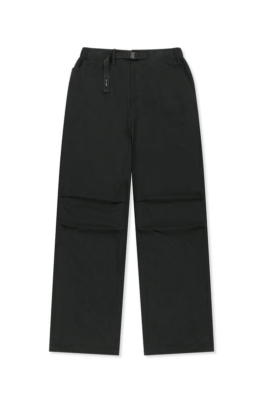 matinkim STRAP BELTED PANTS FOR MEN IN BLACK