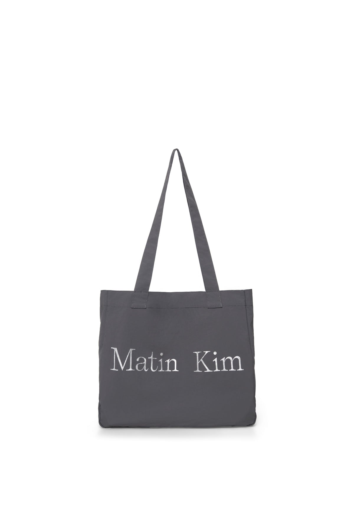 matinkim MATIN FABRIC BIG ECOBAG IN CHARCOAL