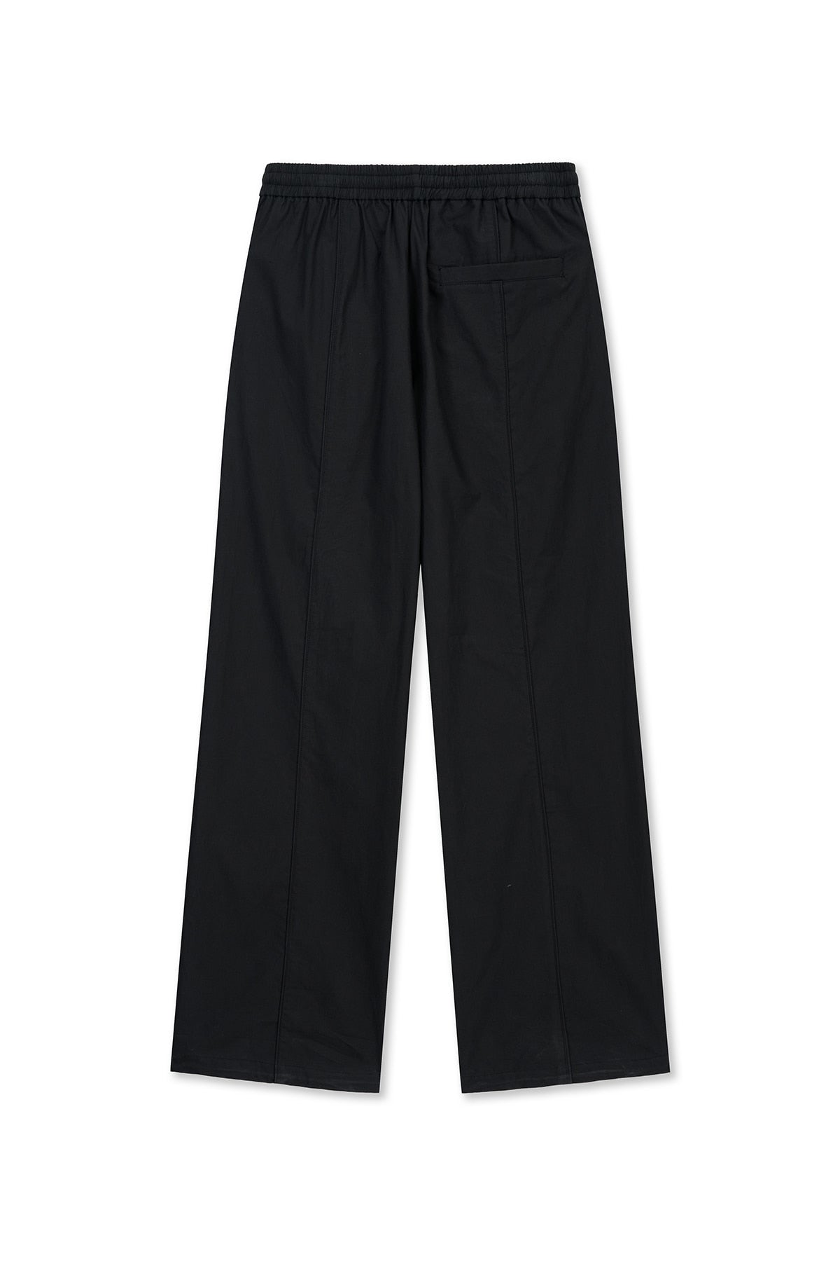 matinkim MULTI PANEL WIDE PANTS IN BLACK