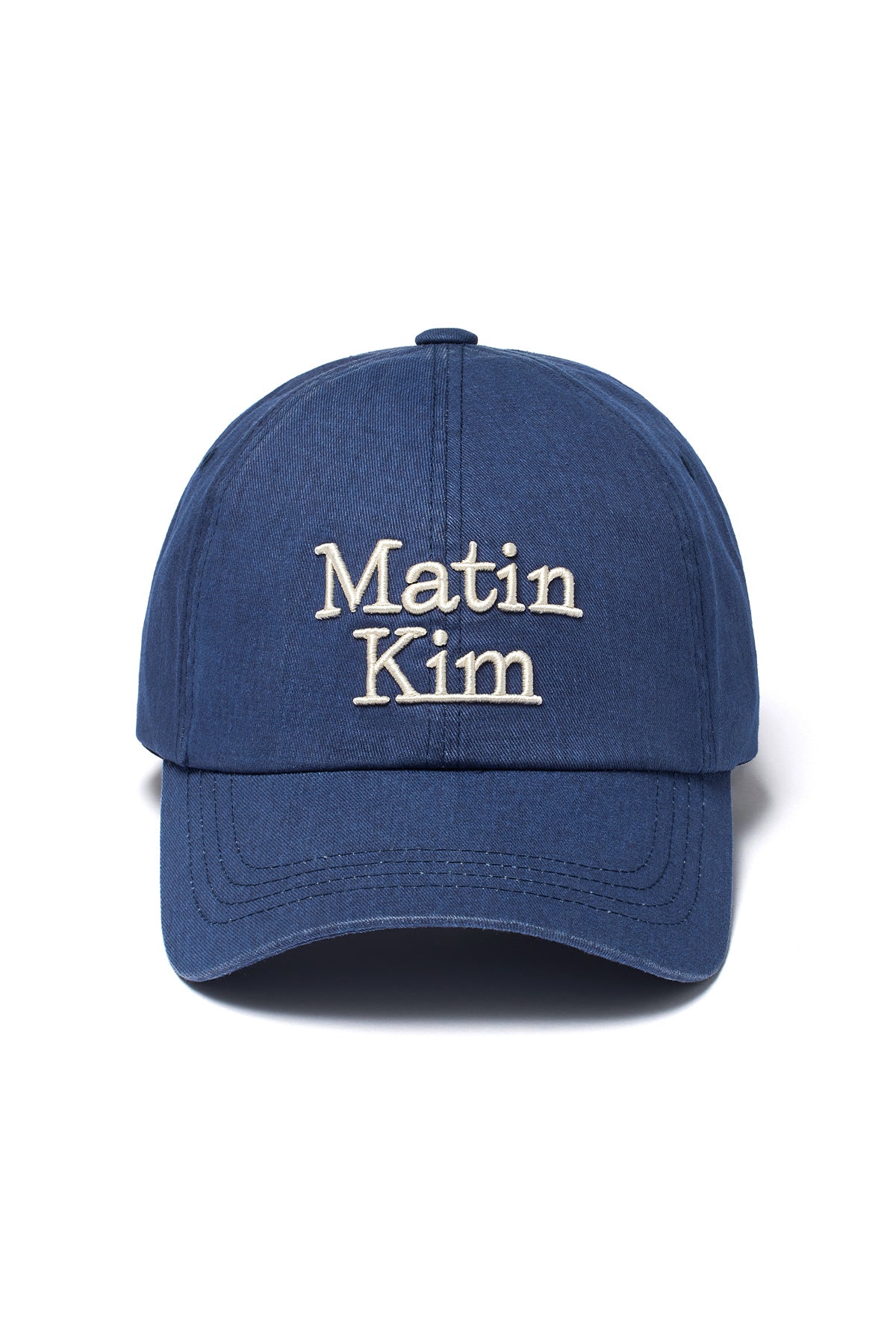 matinkim MATIN VOLUME LOGO BALL CAP IN NAVY