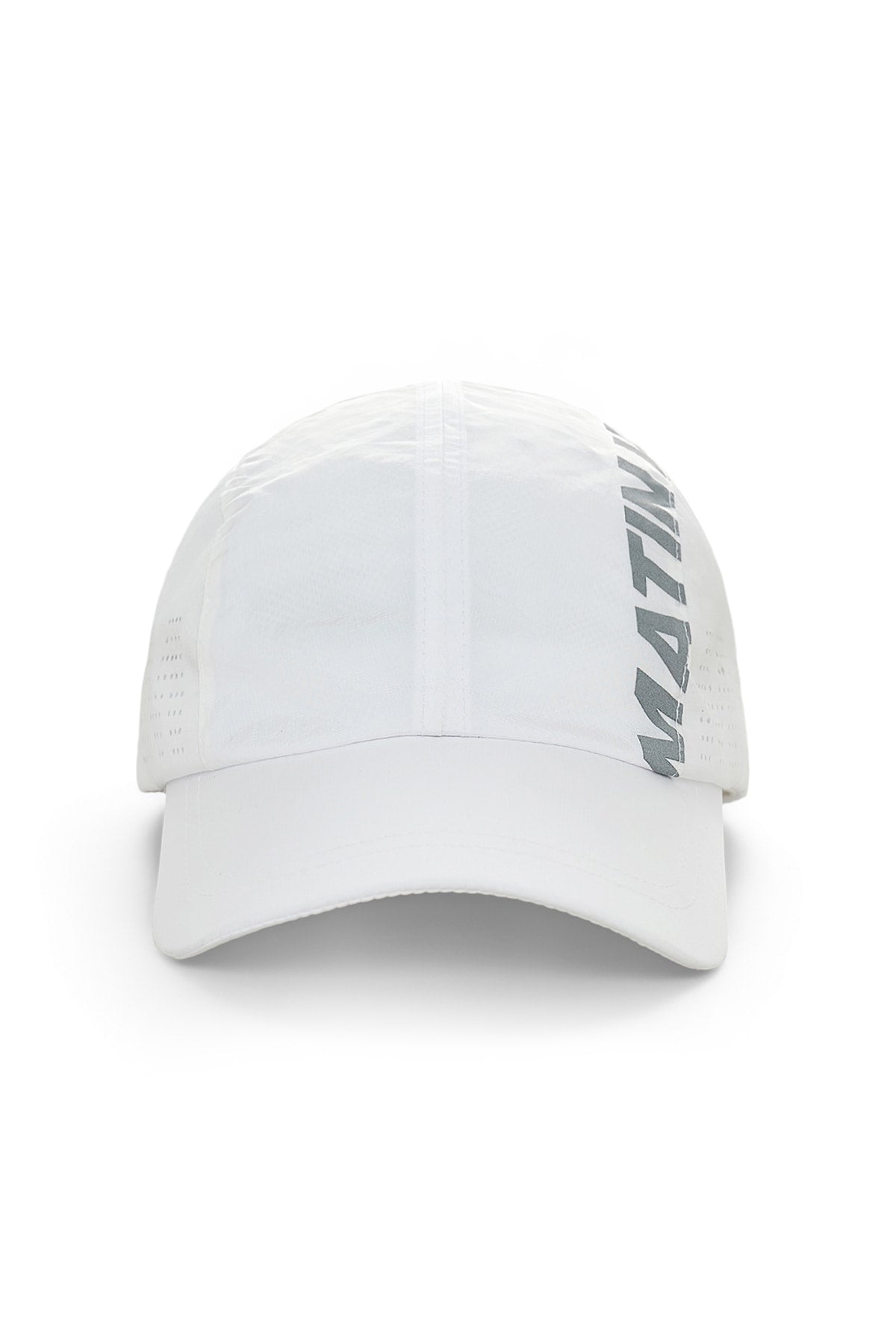 matinkim MESH LOGO SPORTY CAP IN WHITE