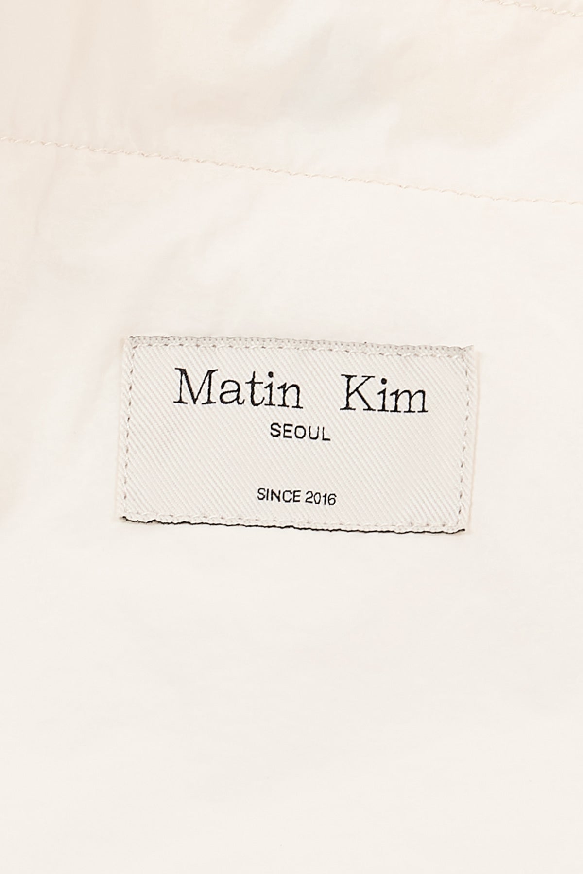 matinkim MATIN CRISP BIG ECOBAG IN IVORY