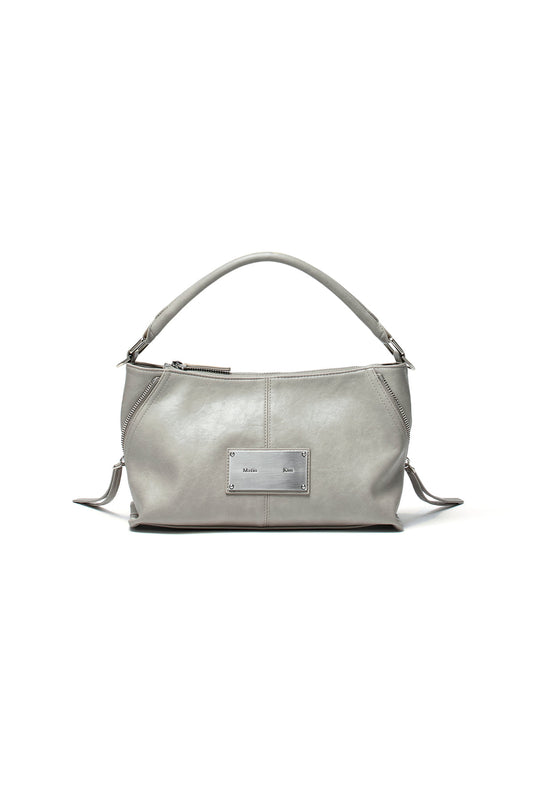 matinkim SIDE ZIPPER TWO WAY BAG IN GREY