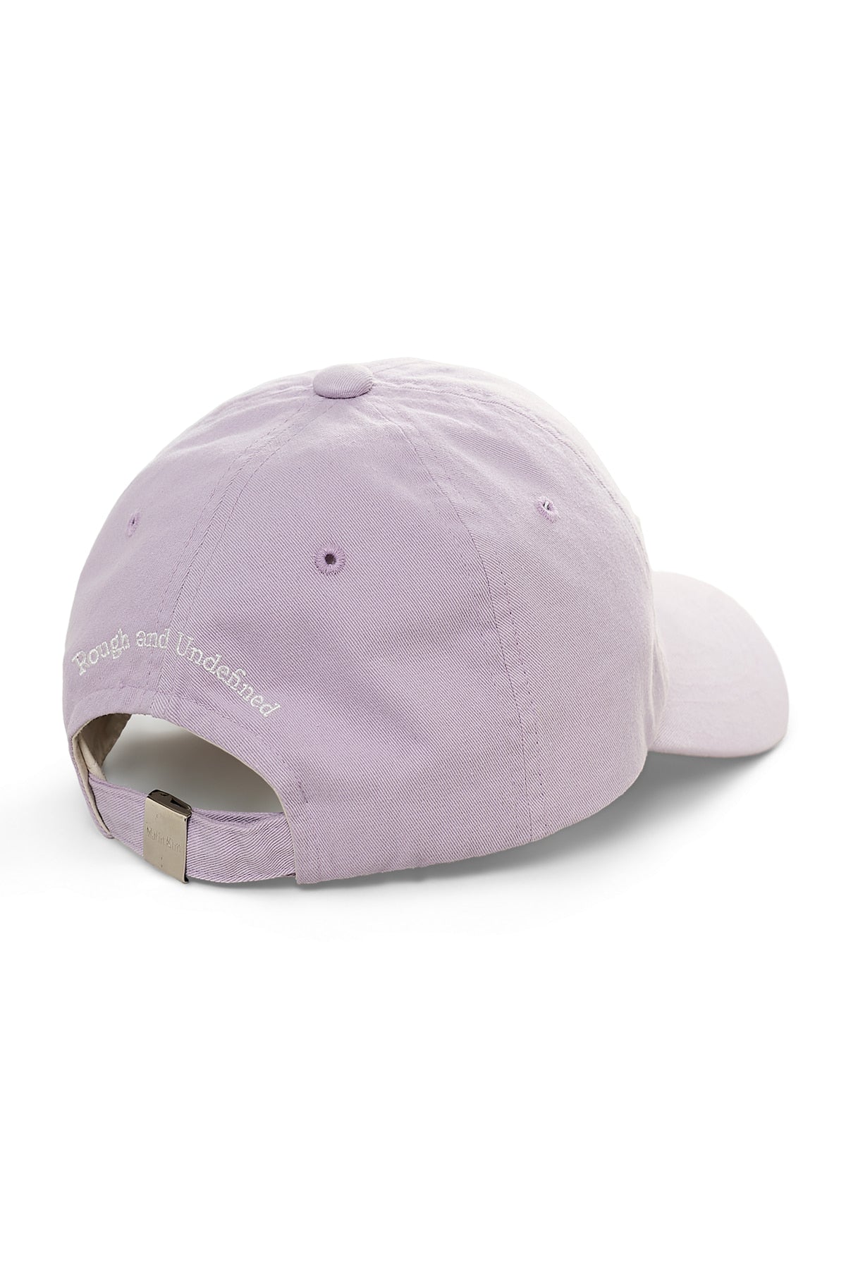 matinkim APPLIQUE FELT LOGO BALL CAP IN LILAC