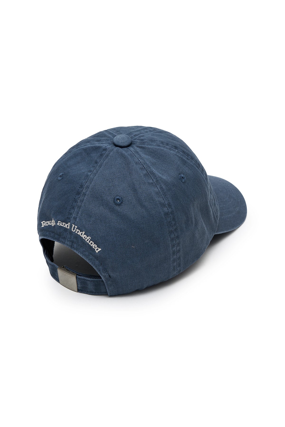 matinkim MATIN BLOCK LOGO BALL CAP IN SMOKE BLUE