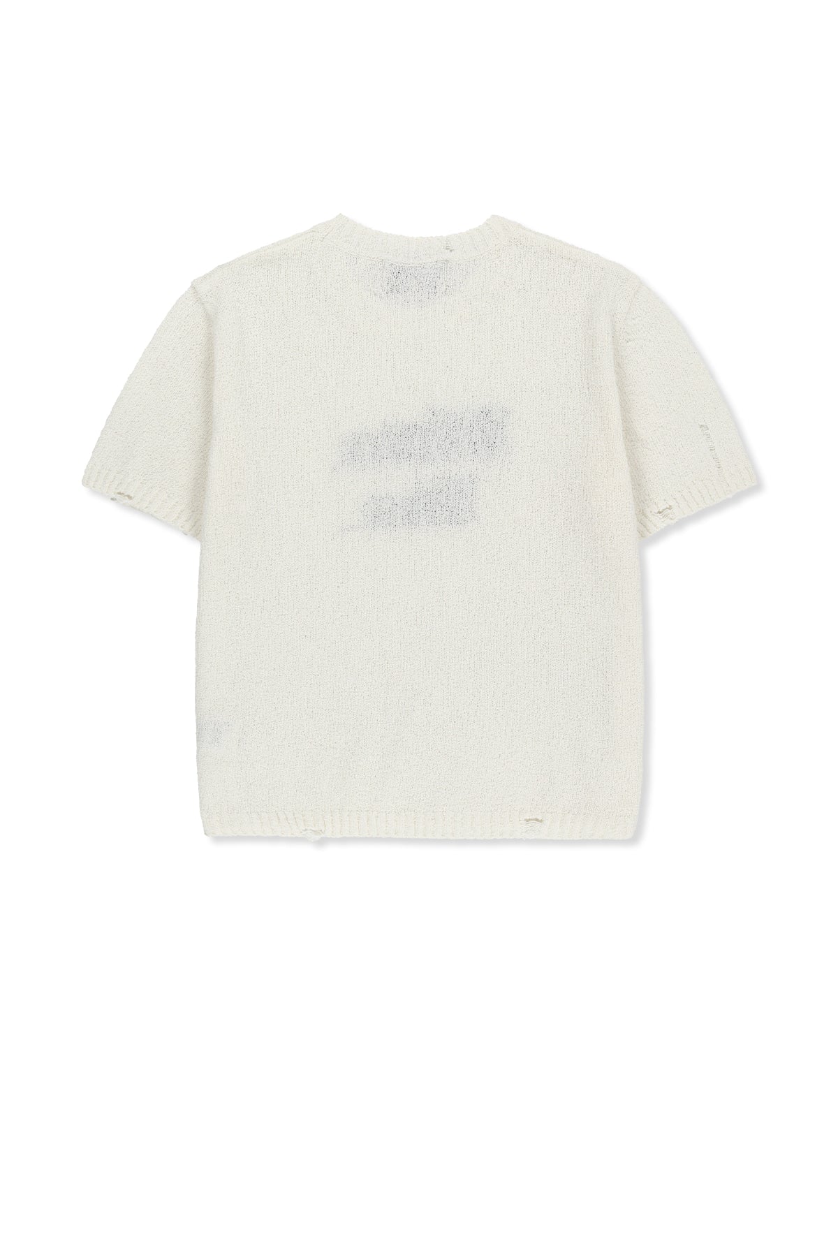 matinkim HALF SLEEVE LOGO PULLOVER FOR WOMEN IN WHITE
