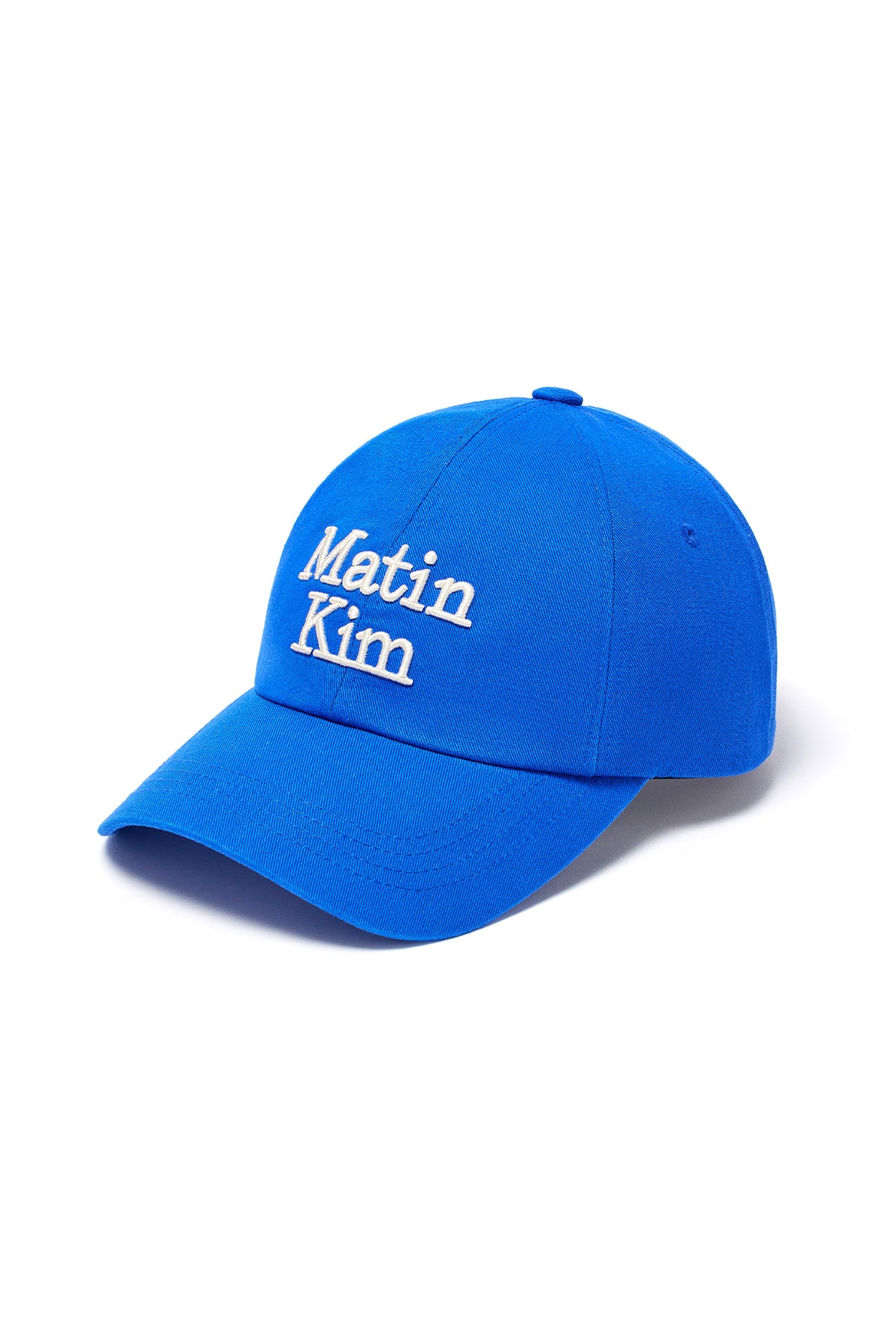 matinkim MATIN VOLUME LOGO BALL CAP IN BLUE