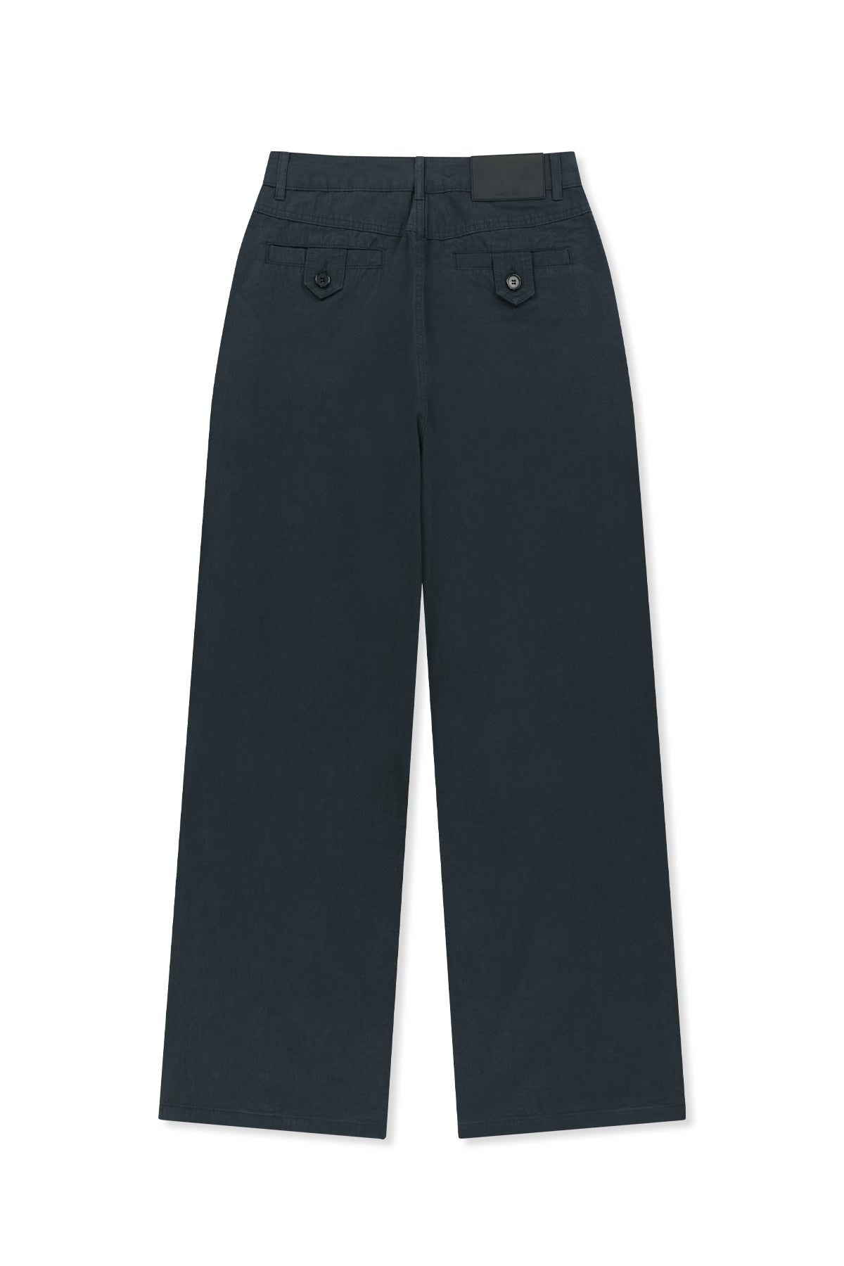 matinkim STUD POINT COLOR DENIM PANTS IN NAVY