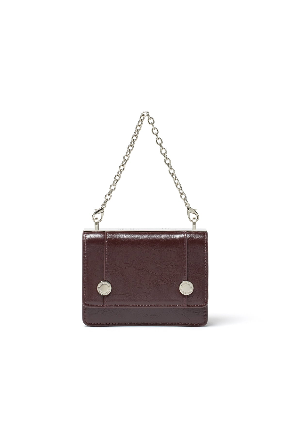 matinkim POCKETPACK MINI BAG IN BURGUNDY