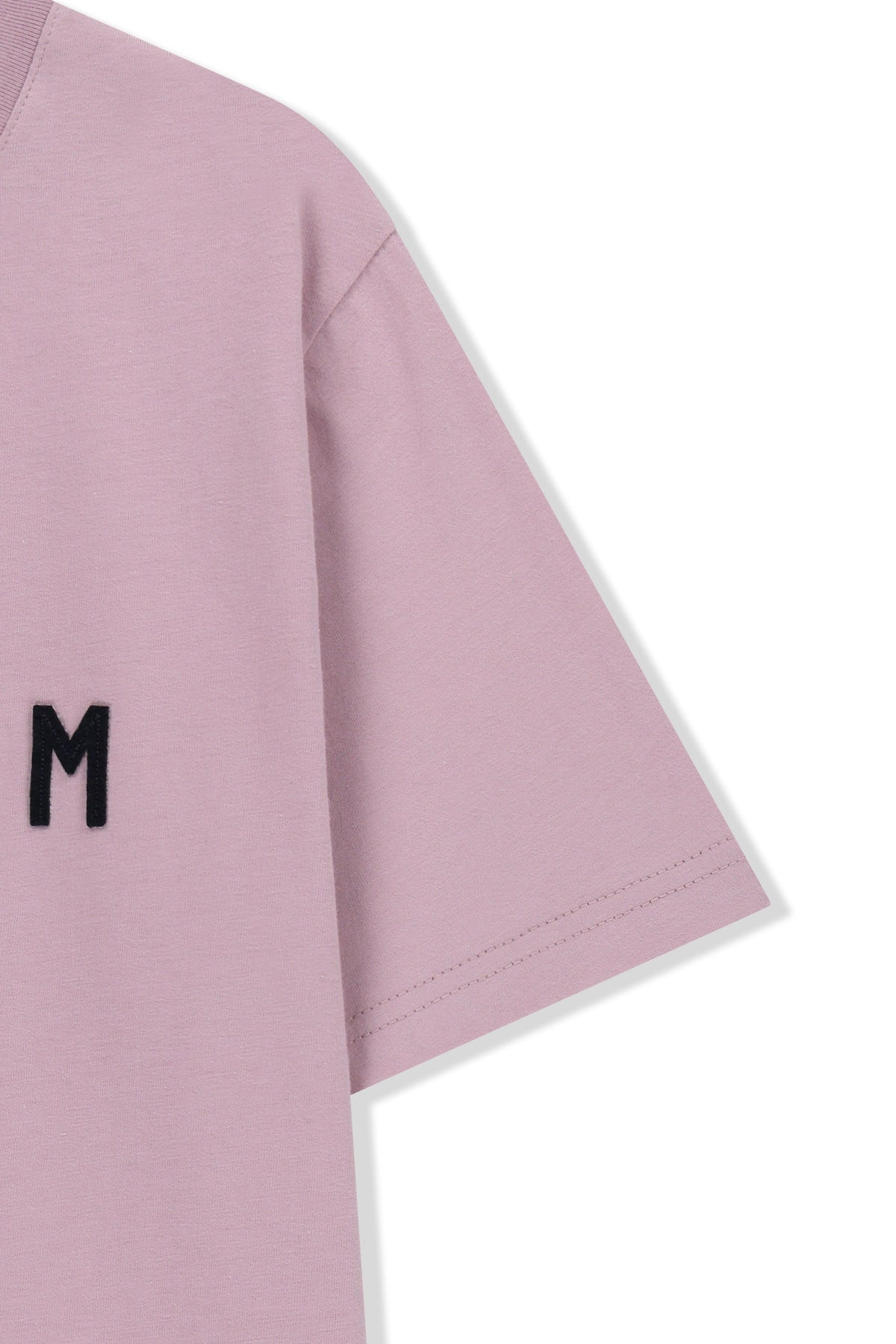 matinkim APPLIQUE FELT LOGO TOP IN PINK