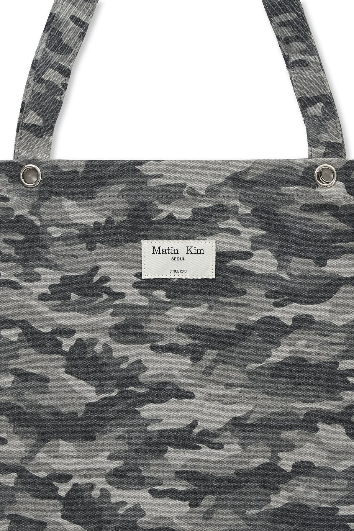 matinkim MATIN CAMOUFLAGE ECOBAG IN GREY