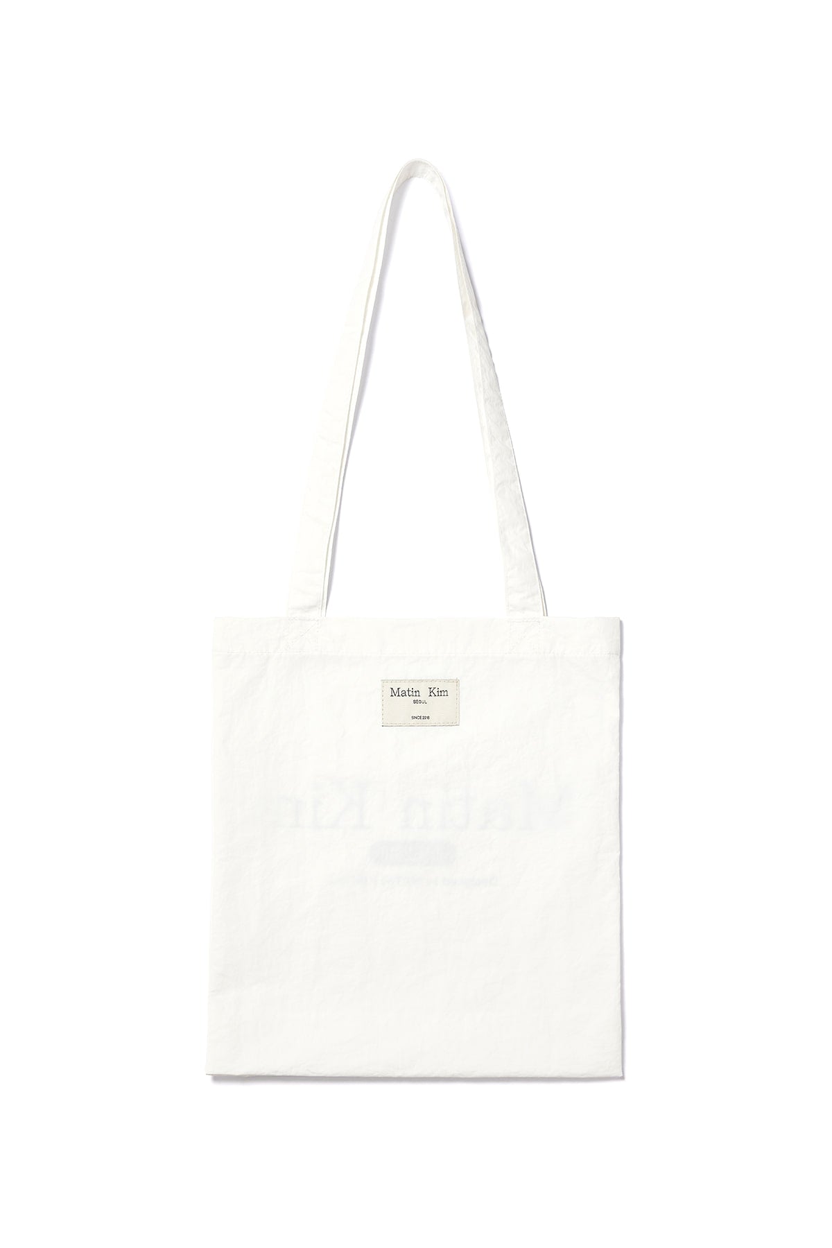 matinkim MATIN LIGHT MINI ECOBAG IN WHITE