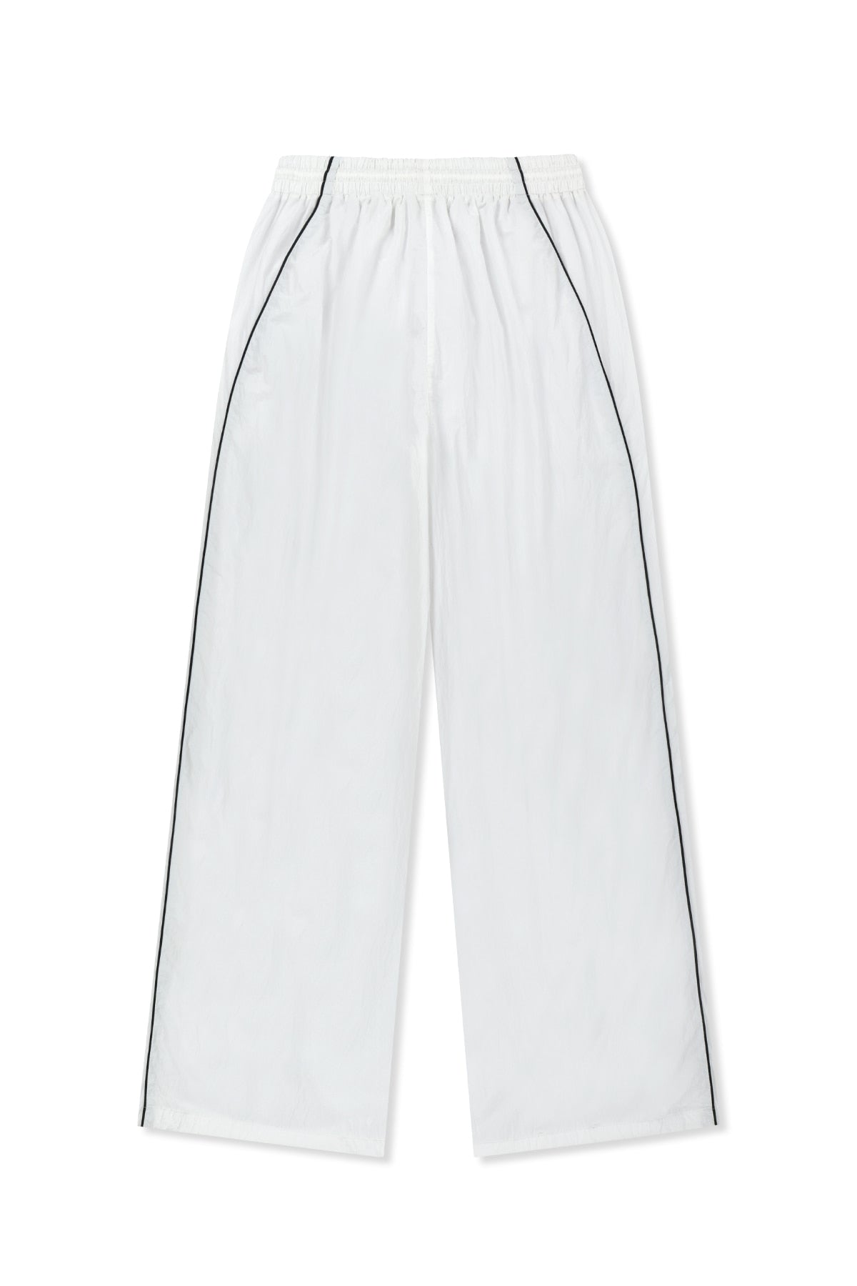 matinkim MATIN 16 LOGO TRACK PANTS IN WHITE