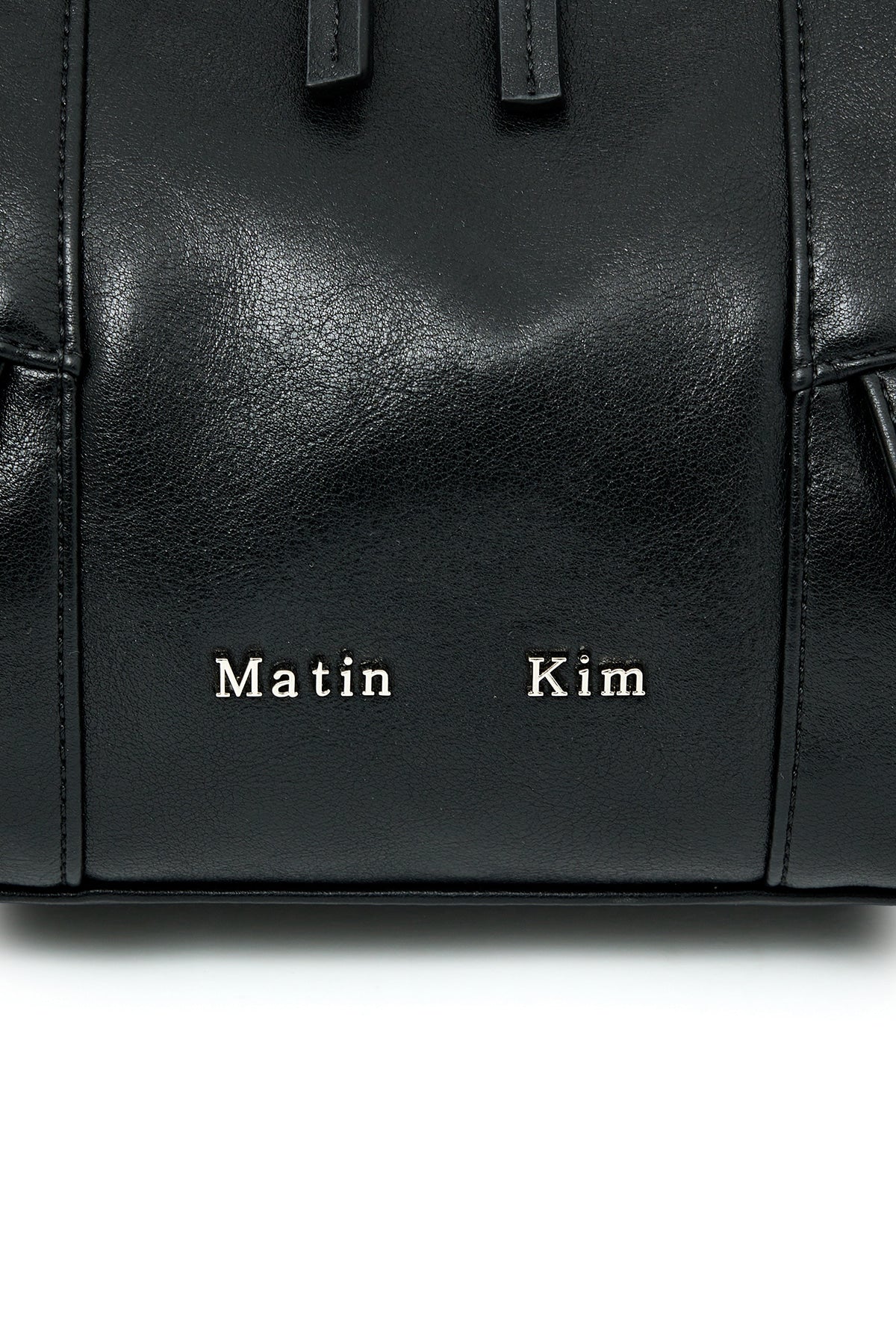 matinkim WIDE NEMO SHOULDER BAG IN BLACK