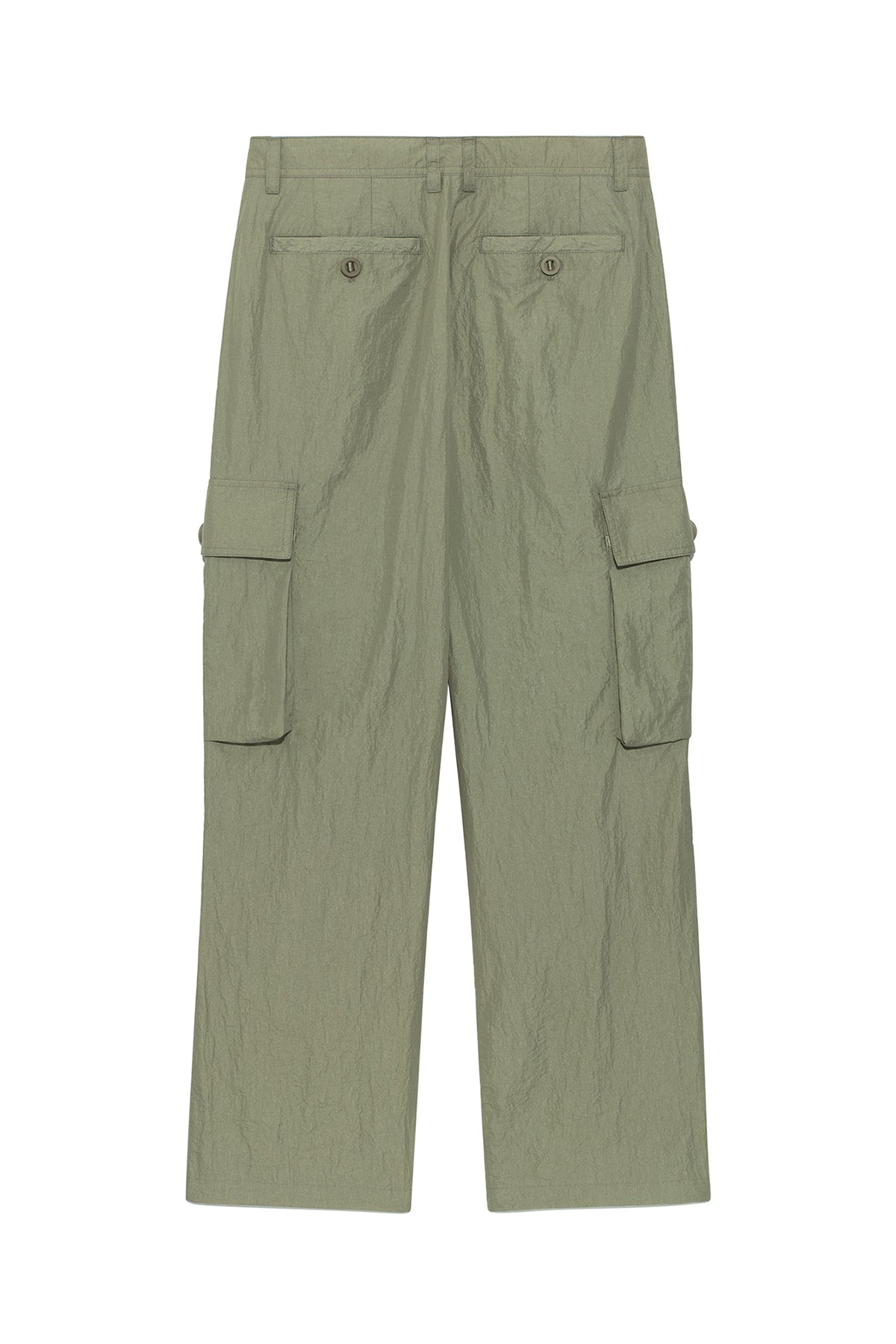 matinkim STRING NYLON CARGO PANTS IN KHAKI