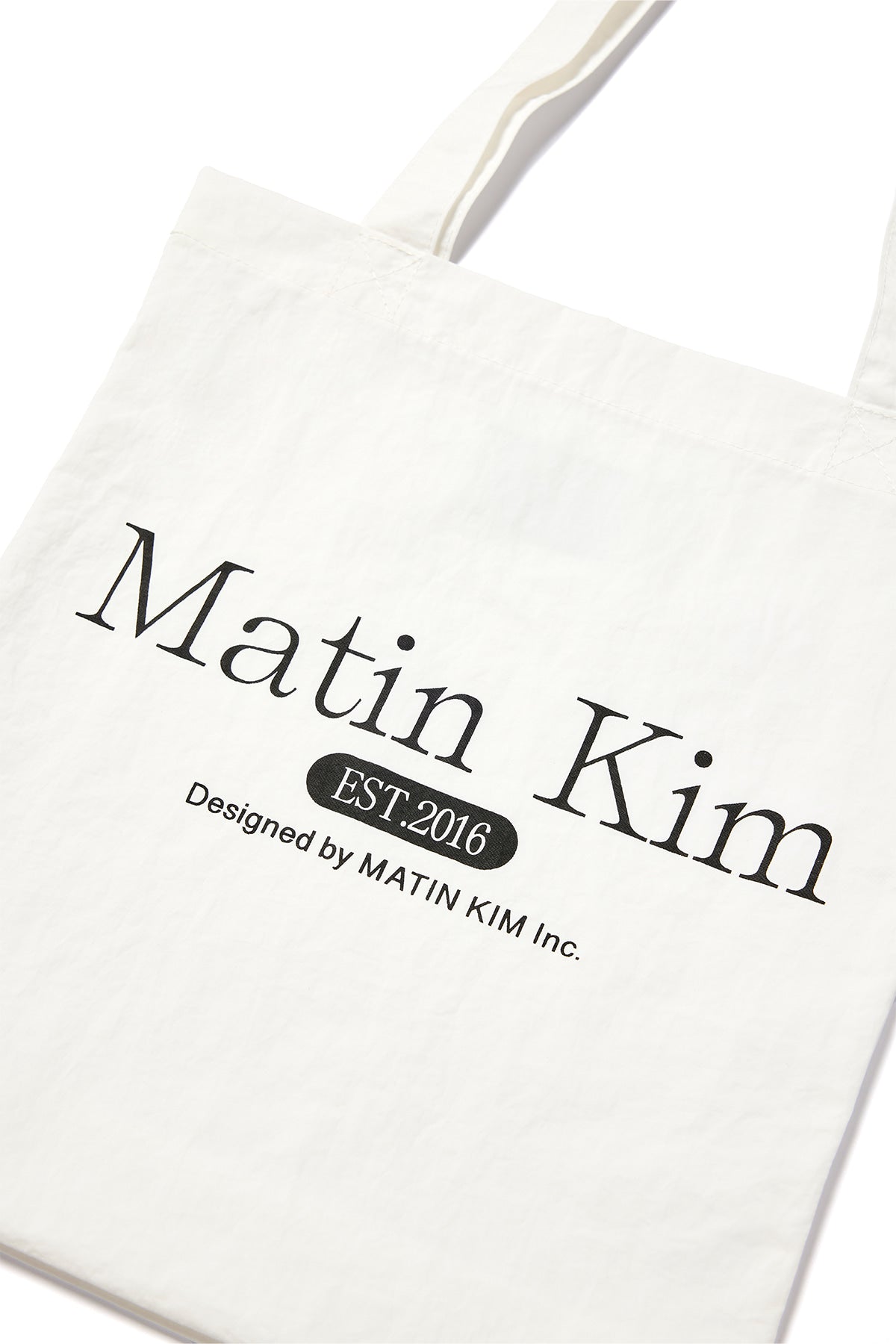 matinkim MATIN LIGHT MINI ECOBAG IN WHITE