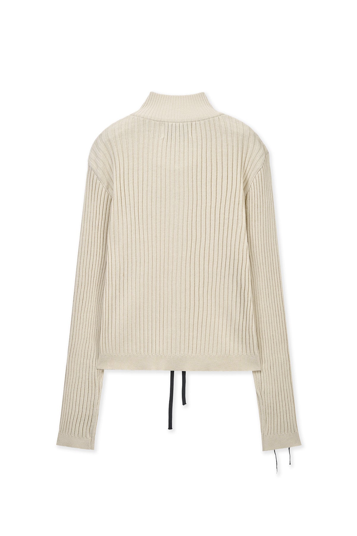 matinkim HANDCRAFT SLIM FIT CARDIGAN IN LIGHT BEIGE