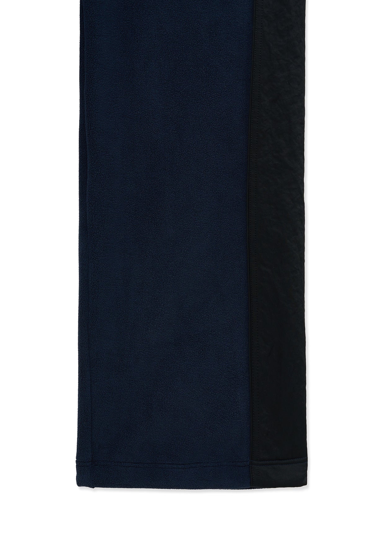 matinkim SHERPA FLEECE DRAWSTRING PANTS IN NAVY