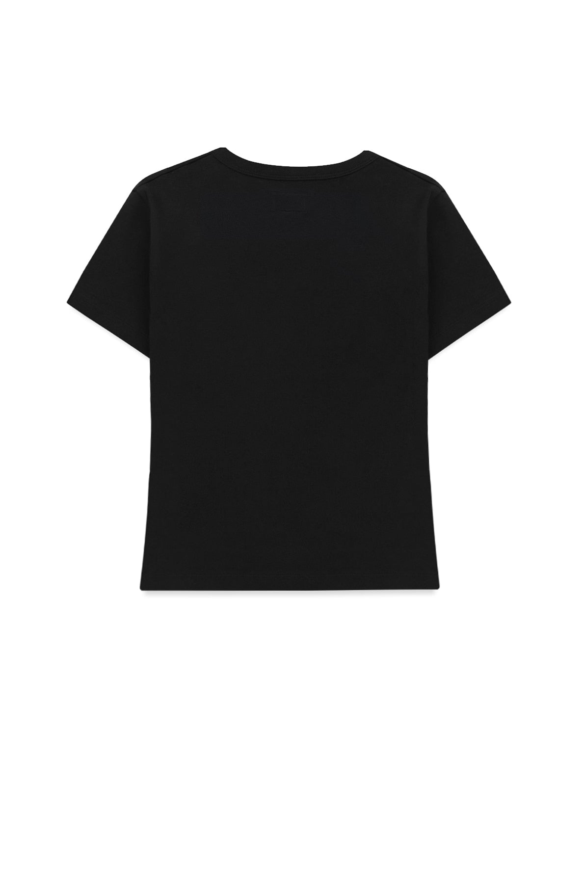 matinkim GHOST ARTWORK CROP TOP IN BLACK