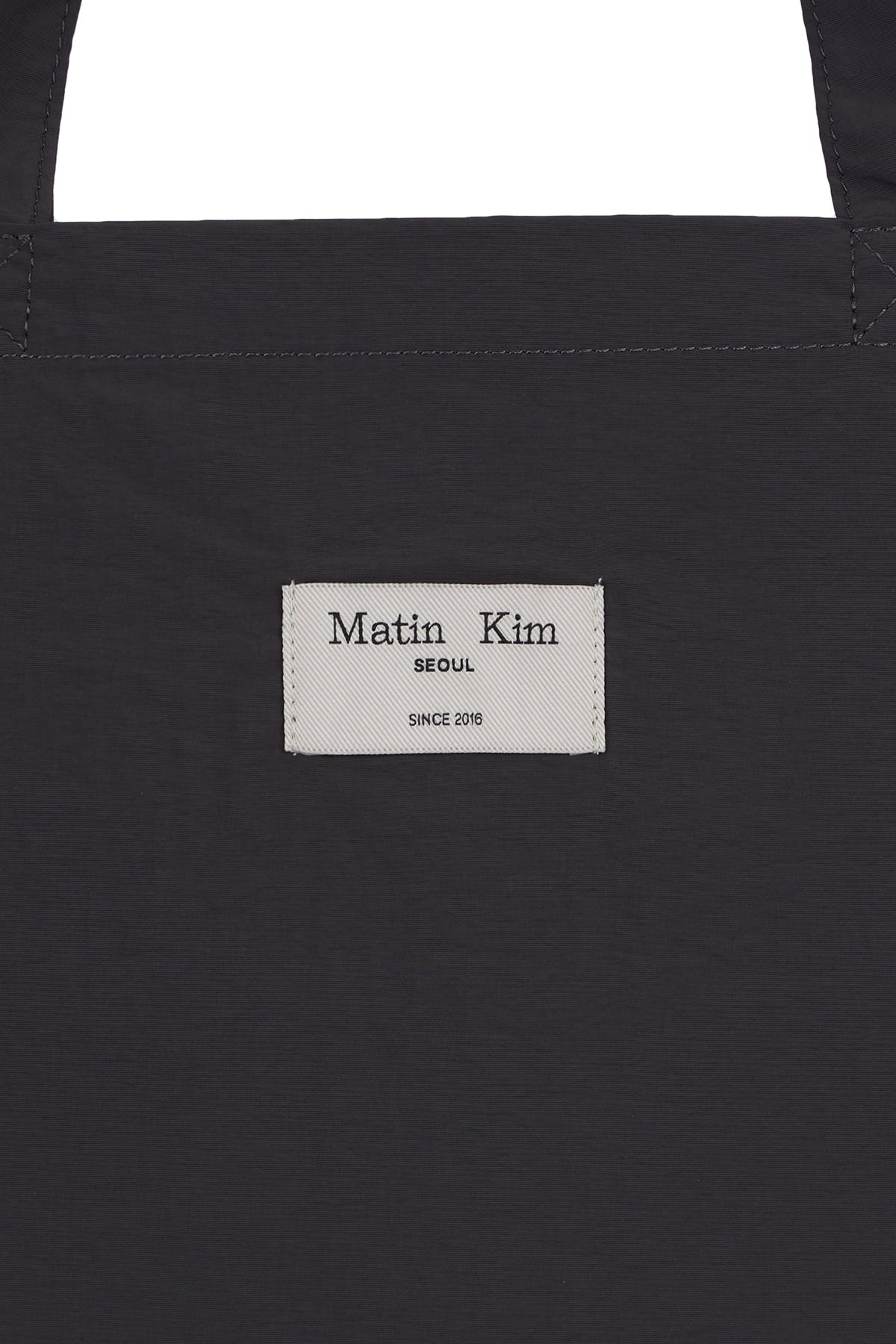 matinkim MATIN PALETTE ECOBAG IN CHARCOAL