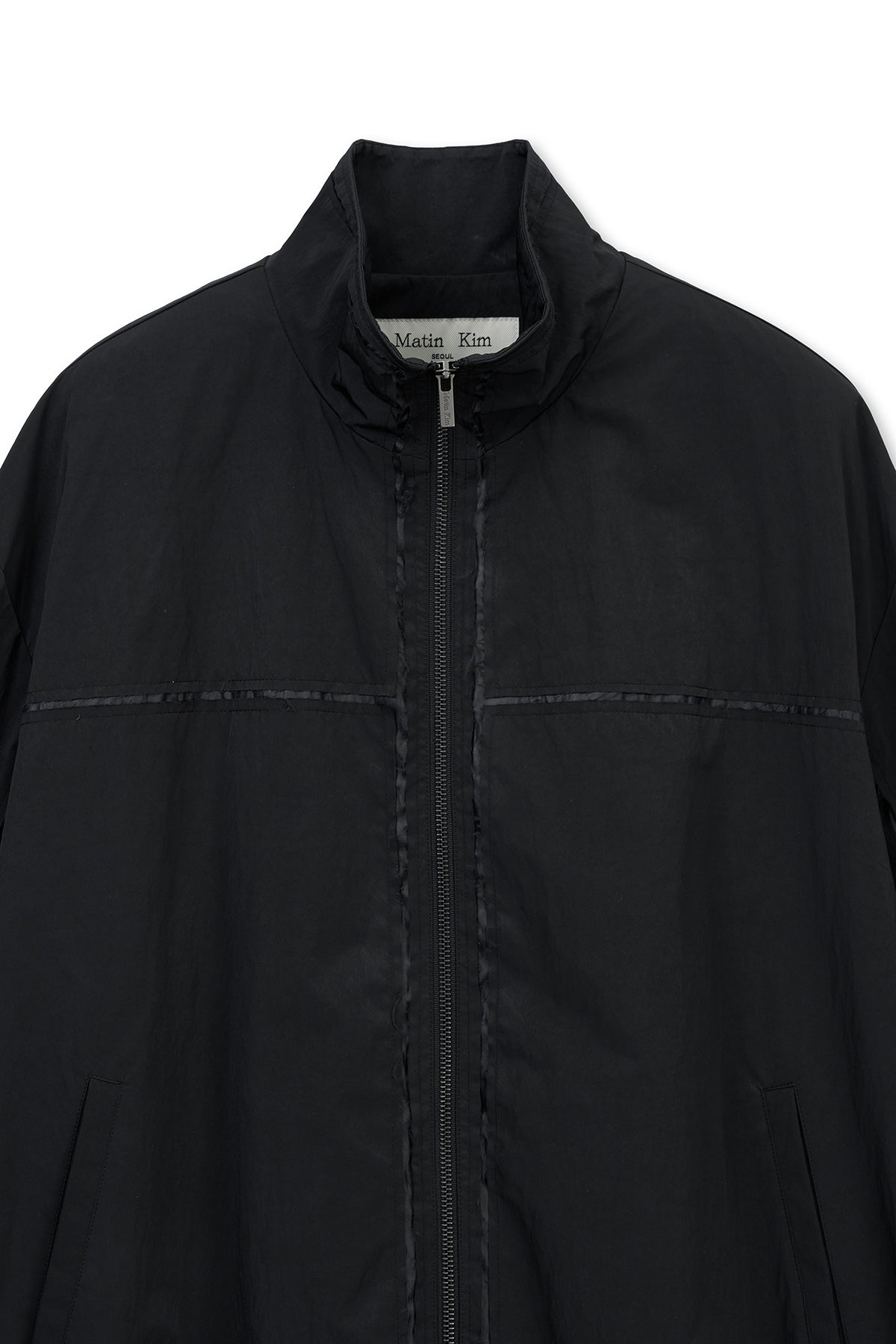 matinkim EMBROIDERY BACK LOGO JUMPER IN BLACK