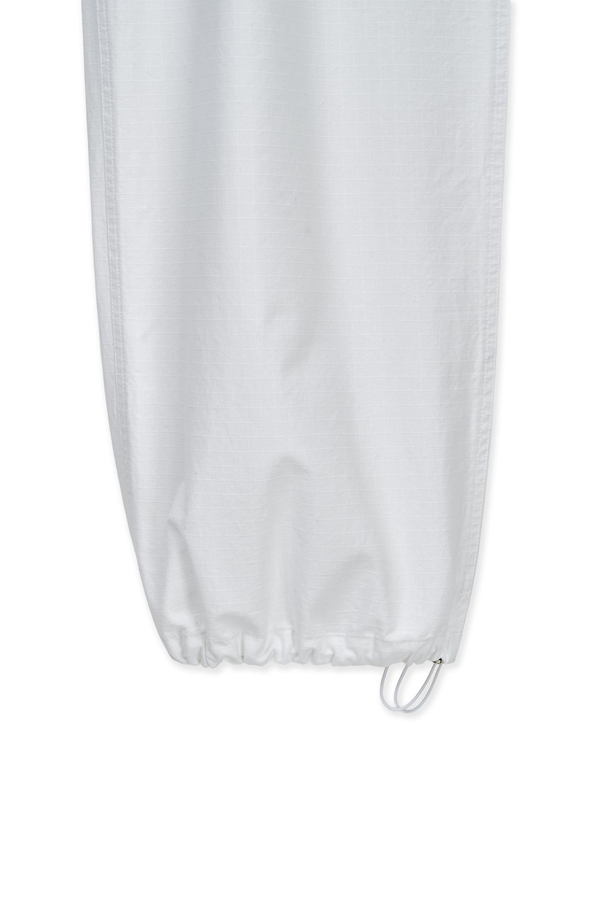 matinkim DRAWSTRING HEM CARGO PANTS IN IVORY