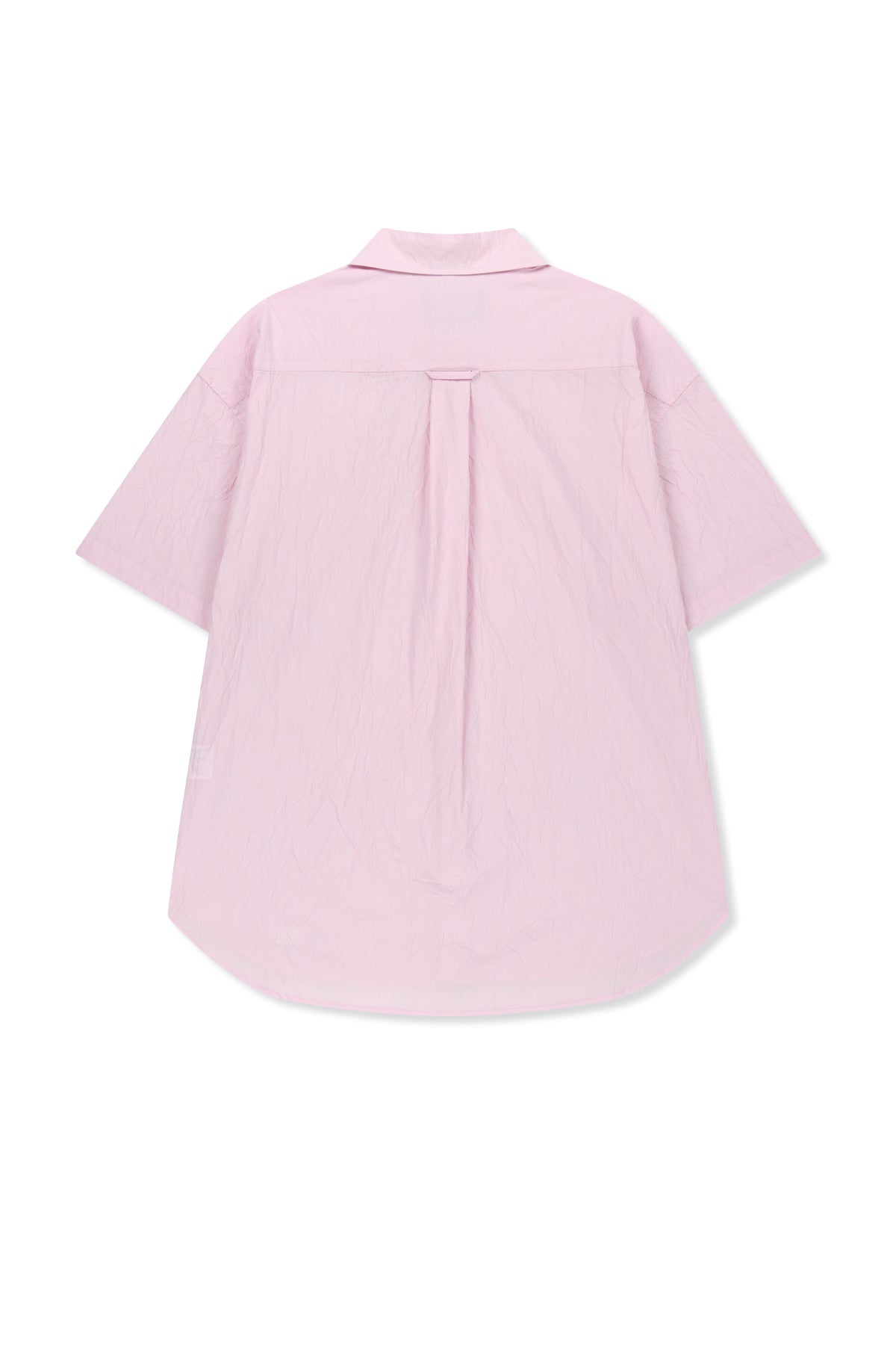 matinkim SMALL LOGO OVER FIT SHIRT FOR MEN IN PINK