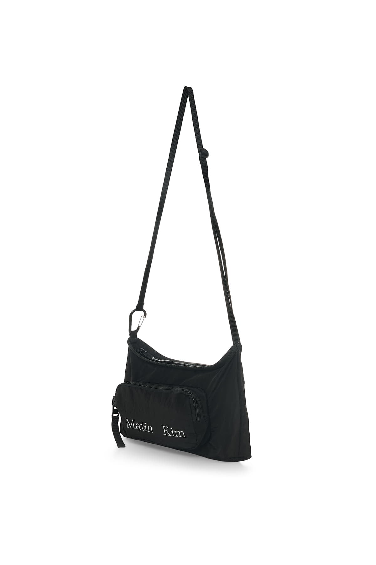 matinkim PACKABLE CROSS POCKET BAG IN BLACK
