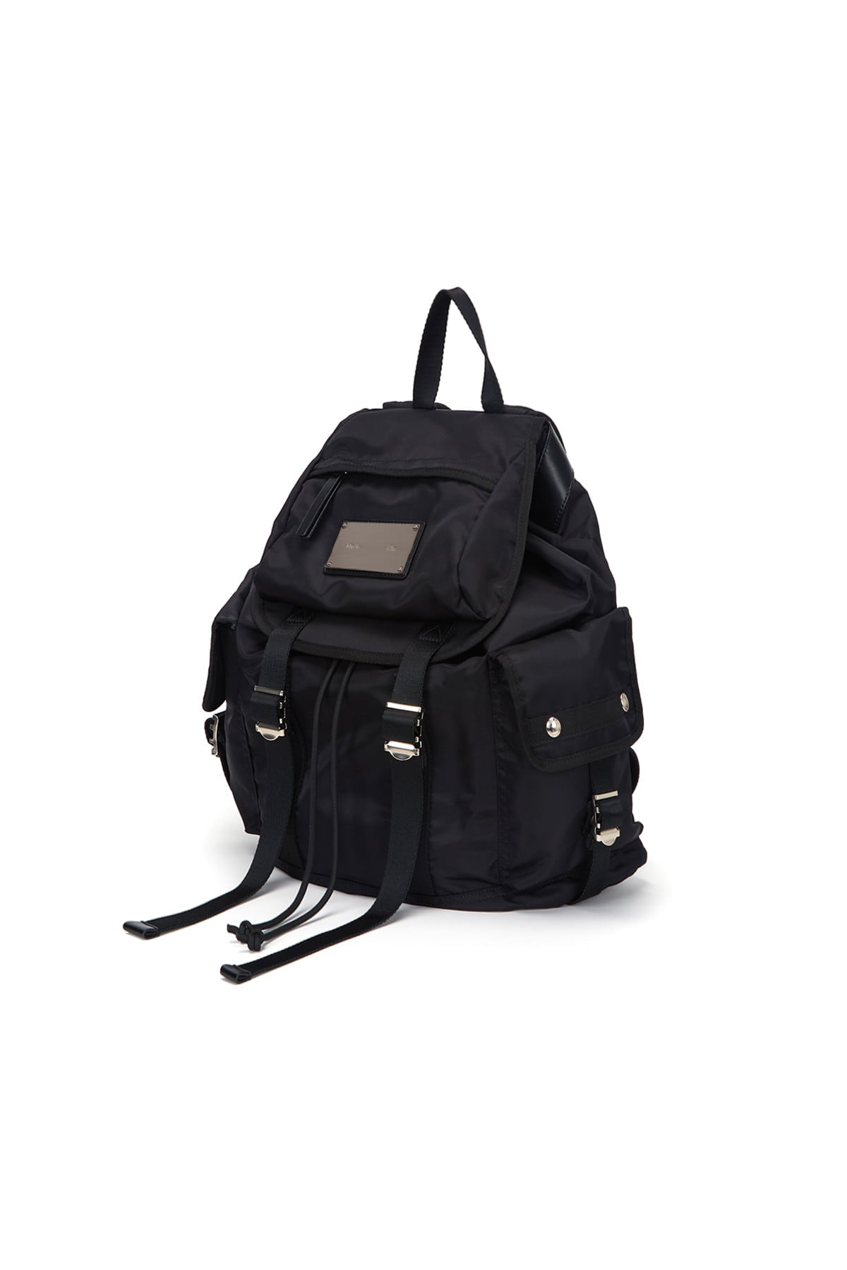 matinkim MATIN POCKET UTILITY LARGE BACK PACK IN BLACK
