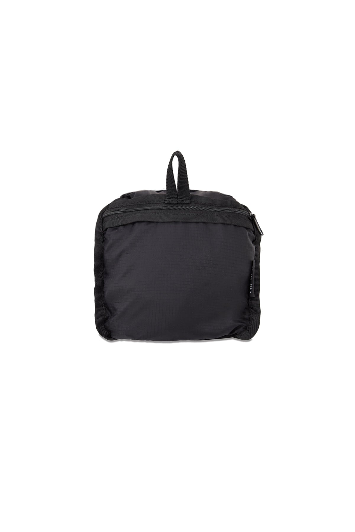 matinkim GLOSSY PACKABLE BACKPACK IN BLACK